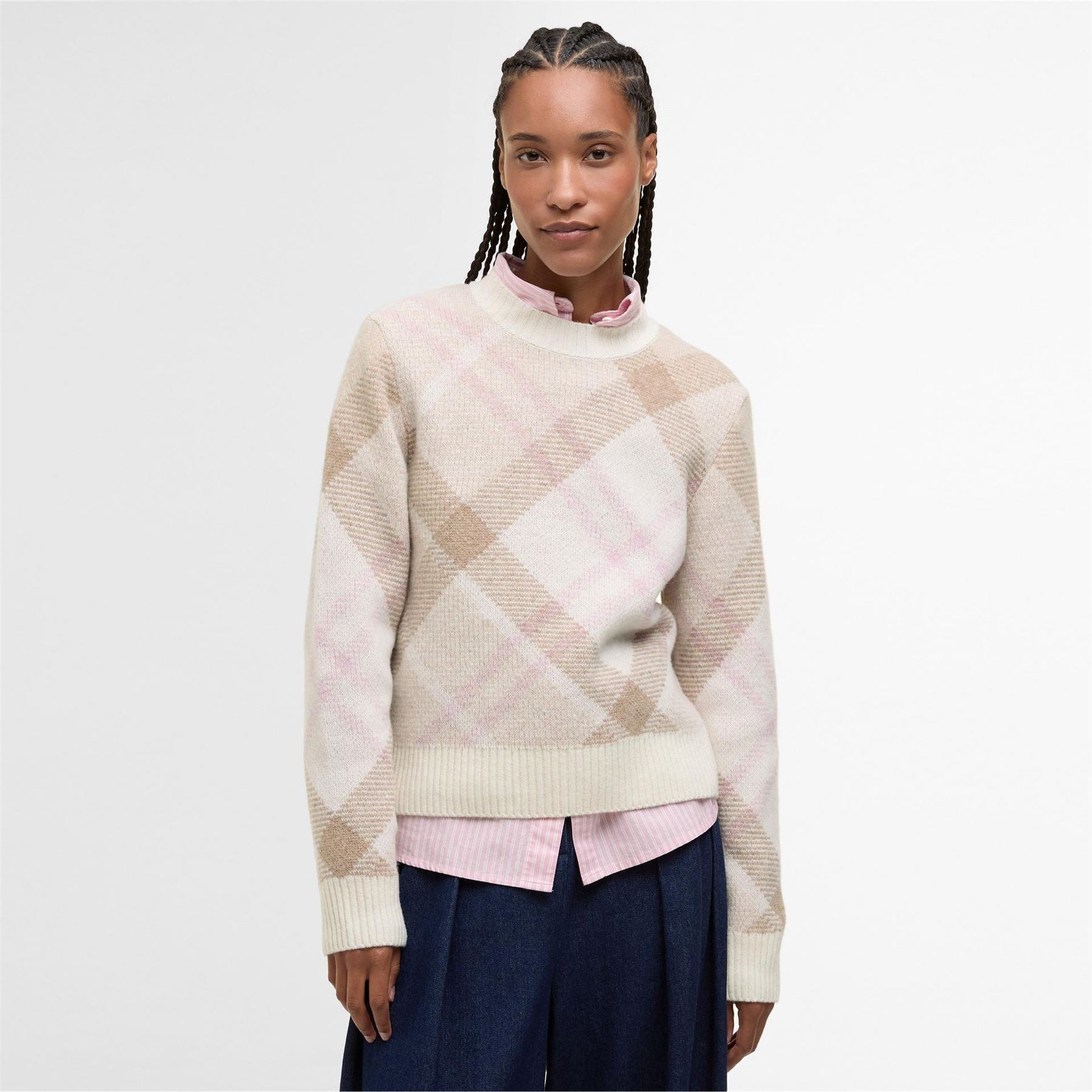 Barbour Sara Tartan Jumper