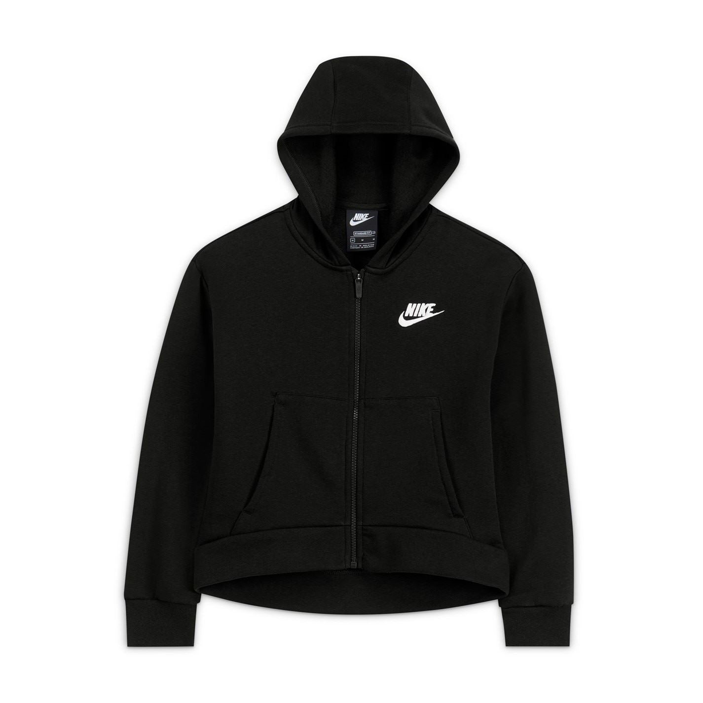Nike Sportswear Full Zip Hoodie Junior Girls