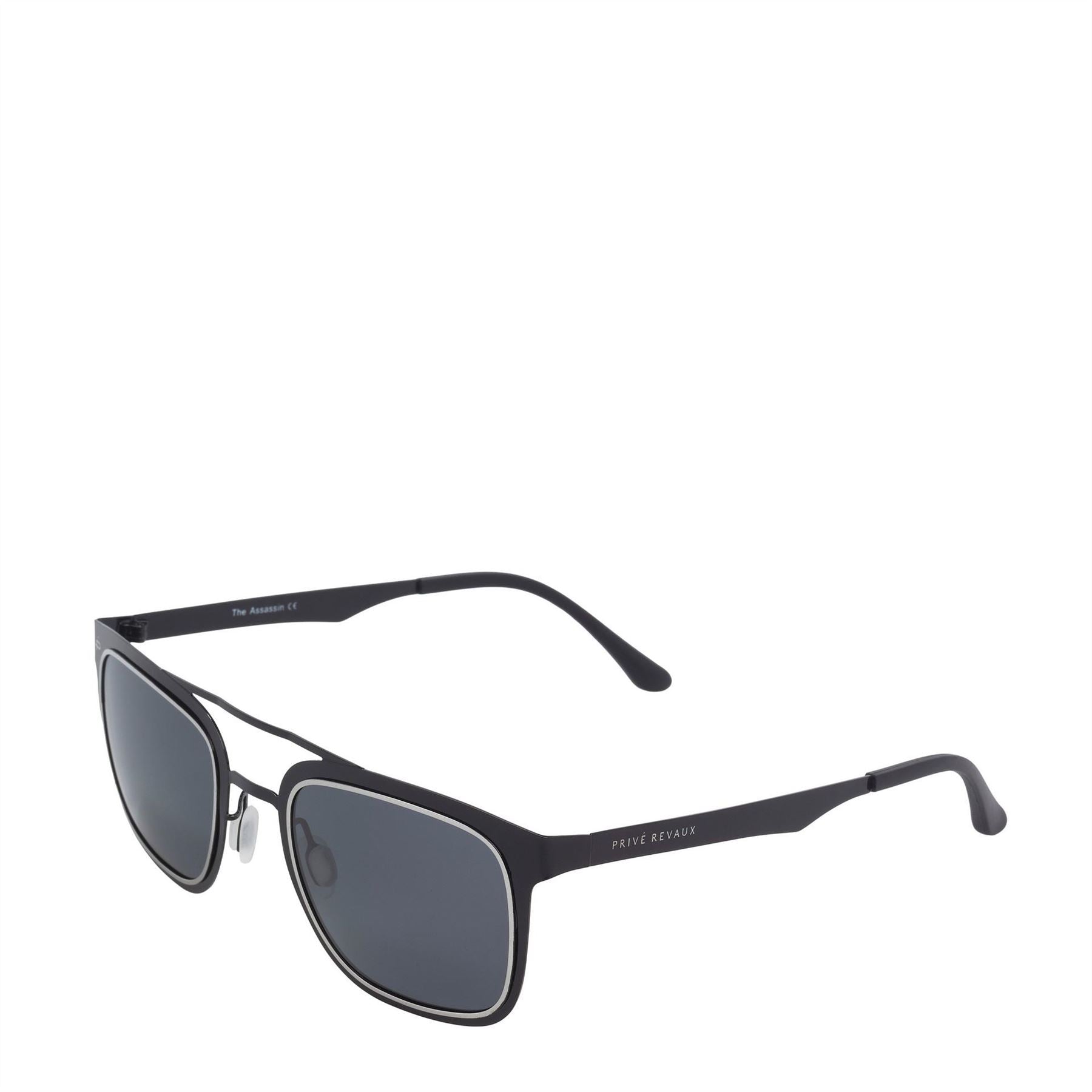Prive Revaux R The Assassin Aviator Full Rim Sunglasses
