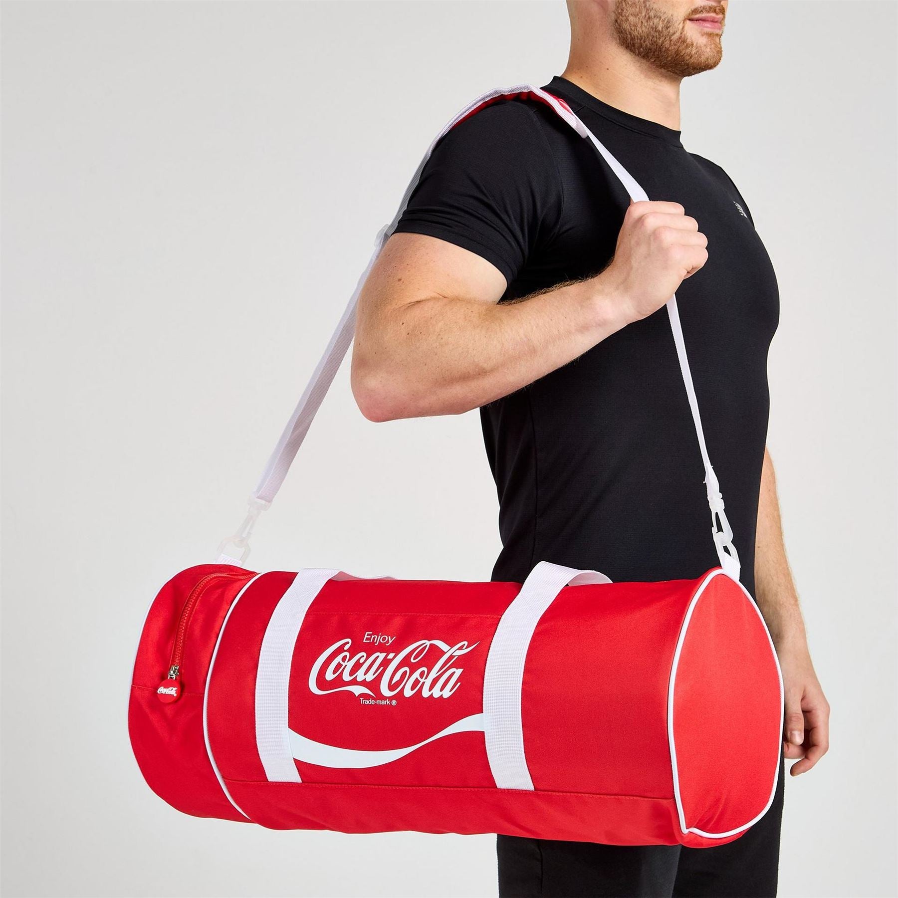 Coca Cola Officially Licensed Barrel Bag Unisex