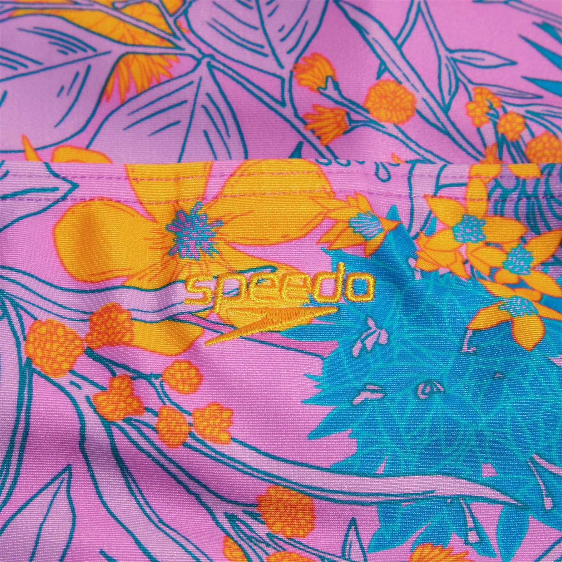 Speedo Allover Floral Patterned Bikini Set