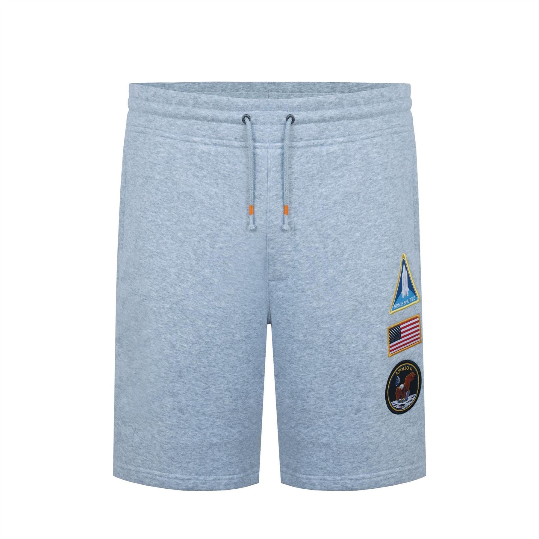 SoulCal NASA Logo Print Sweat Shorts