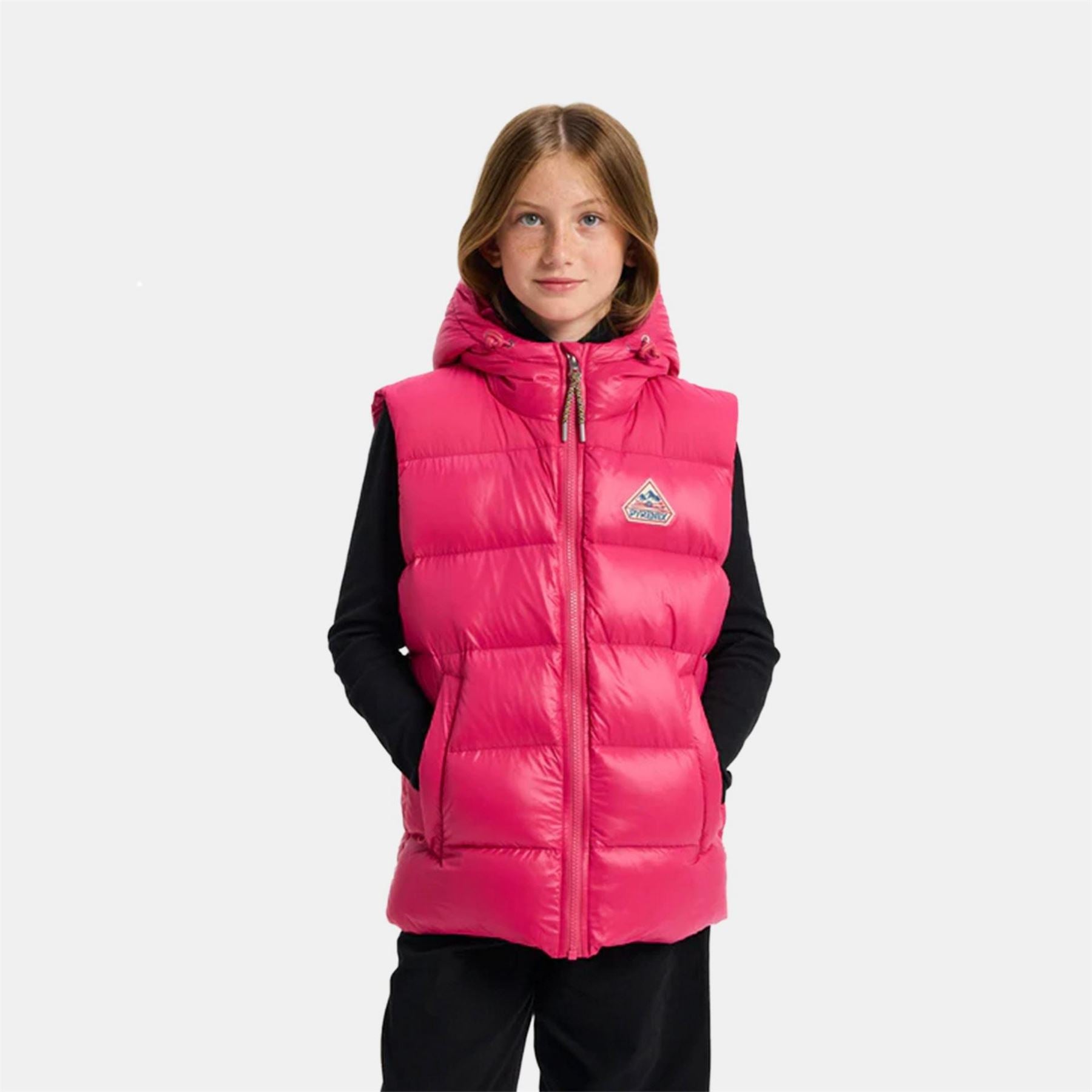 Pyrenex Kids Hooded Padded Sleeveless Gilet