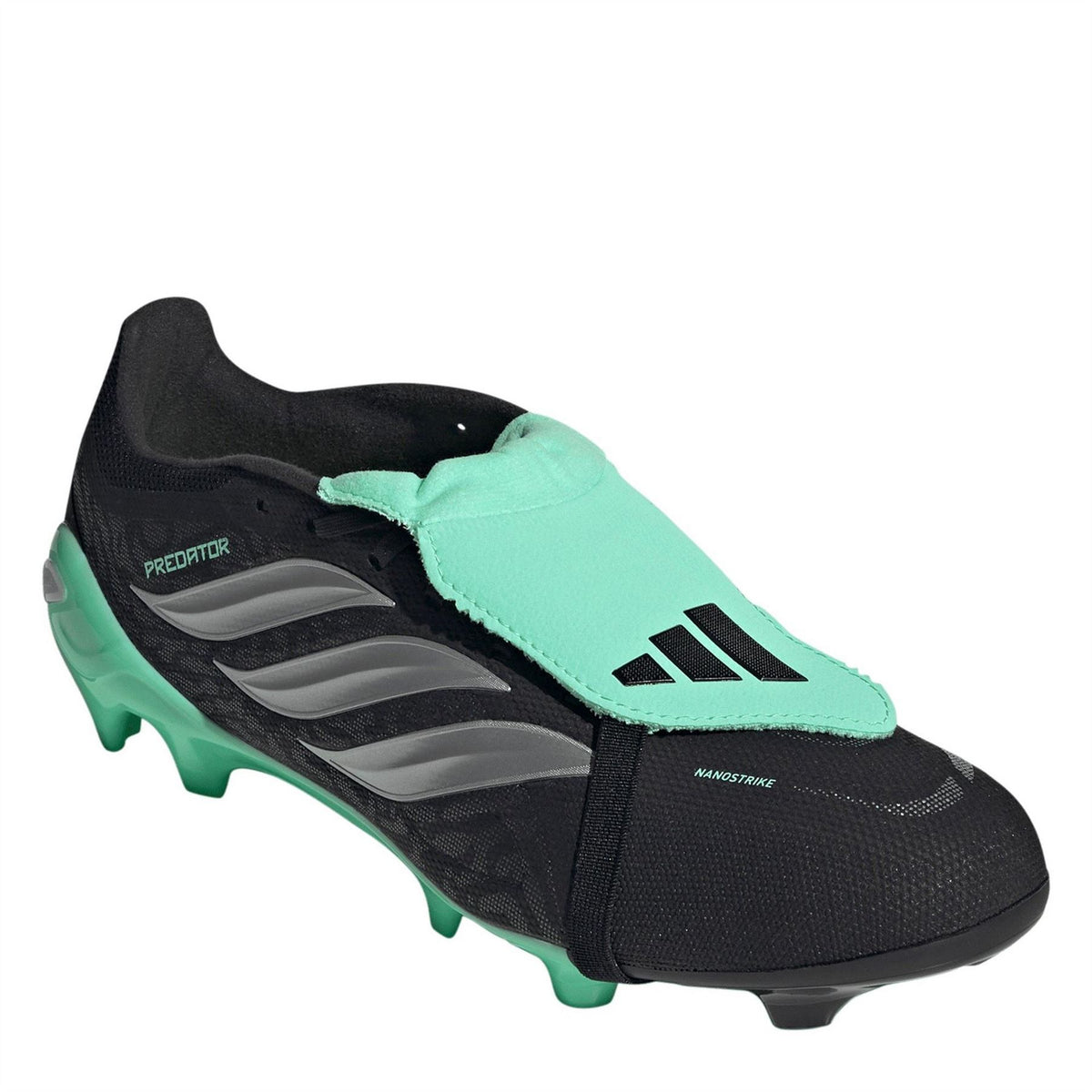 adidas Mens Predator Fold Over Tongue Academy Firm Ground Football Boots