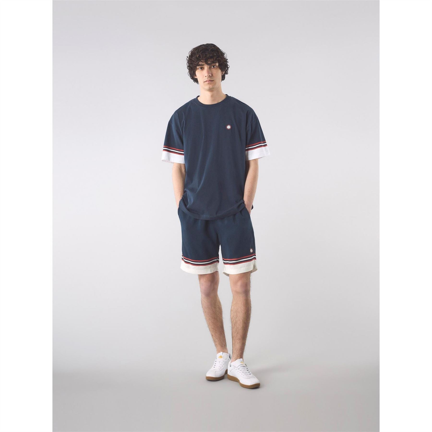 Pretty Green Valencia FC Regular Fit Crew Neck T-Shirt