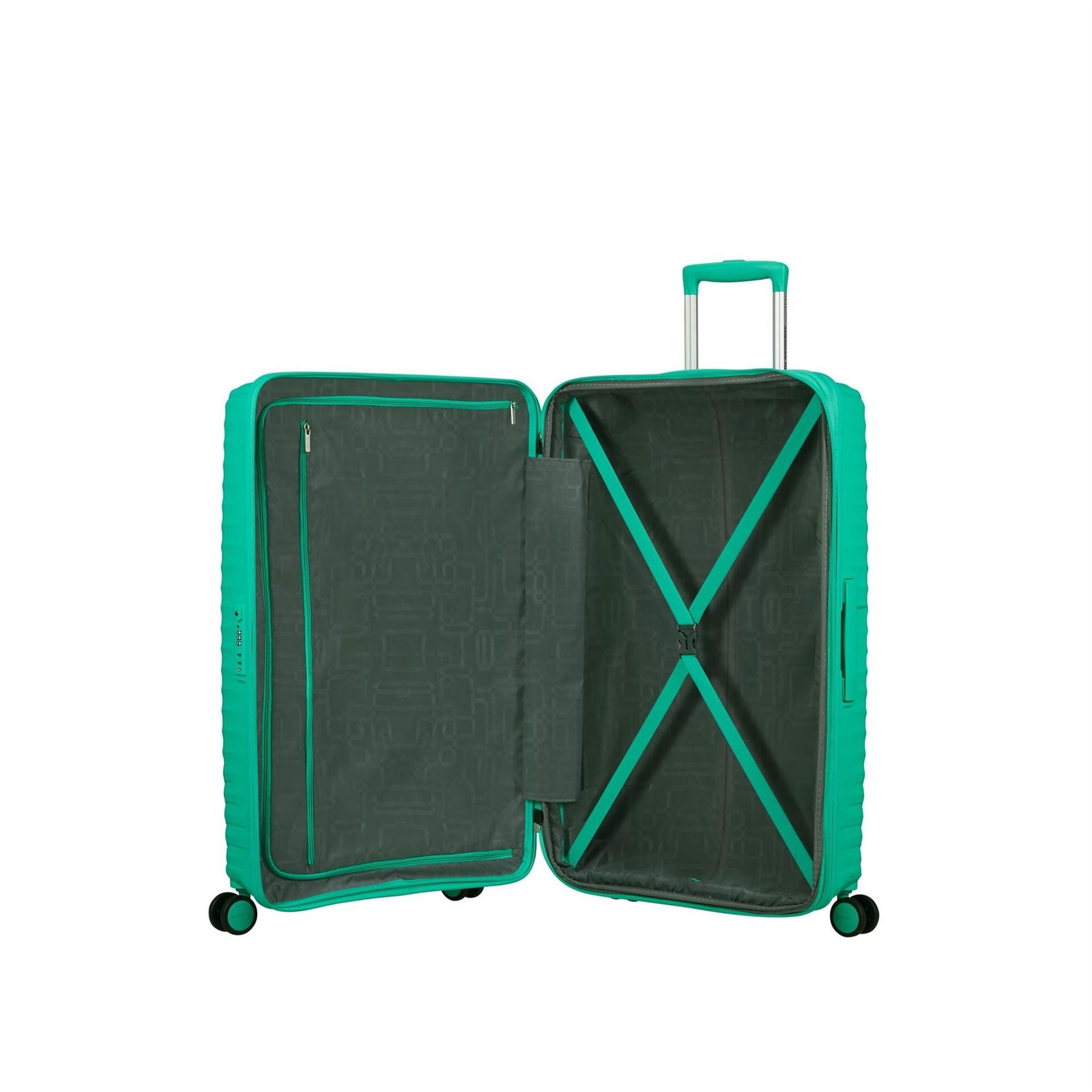 American Tourister Spinner 78x49x31 34cm Exp Tsa Large Hard Suitcase