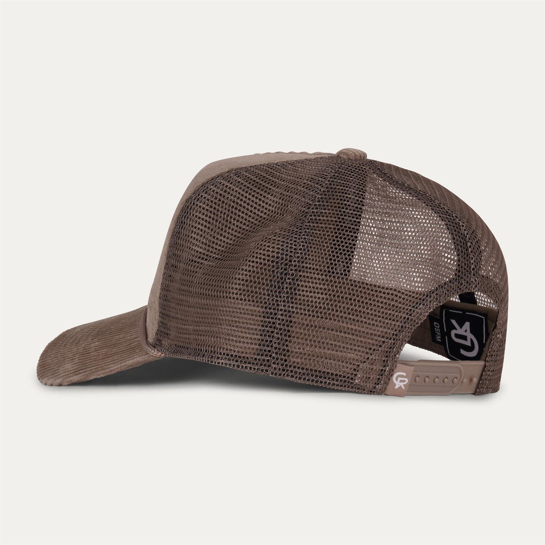 Christian Rose Lettering Adjustable Trucker Cap