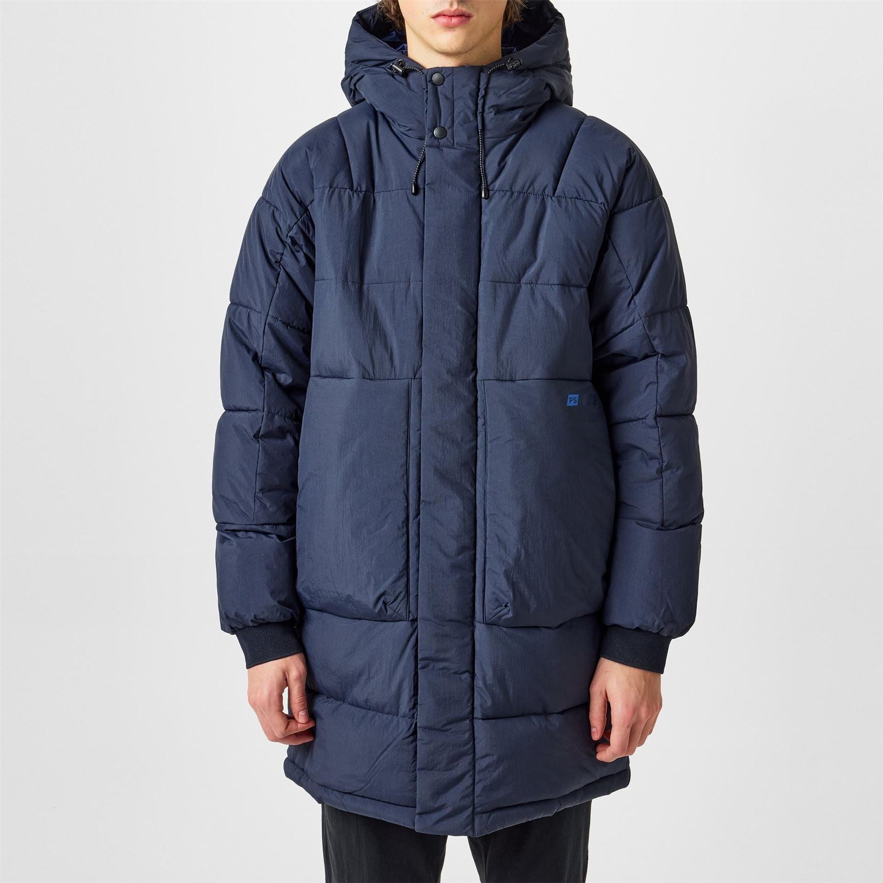 PS Paul Smith Recycled Hooded Long Sleeve Padded Parka