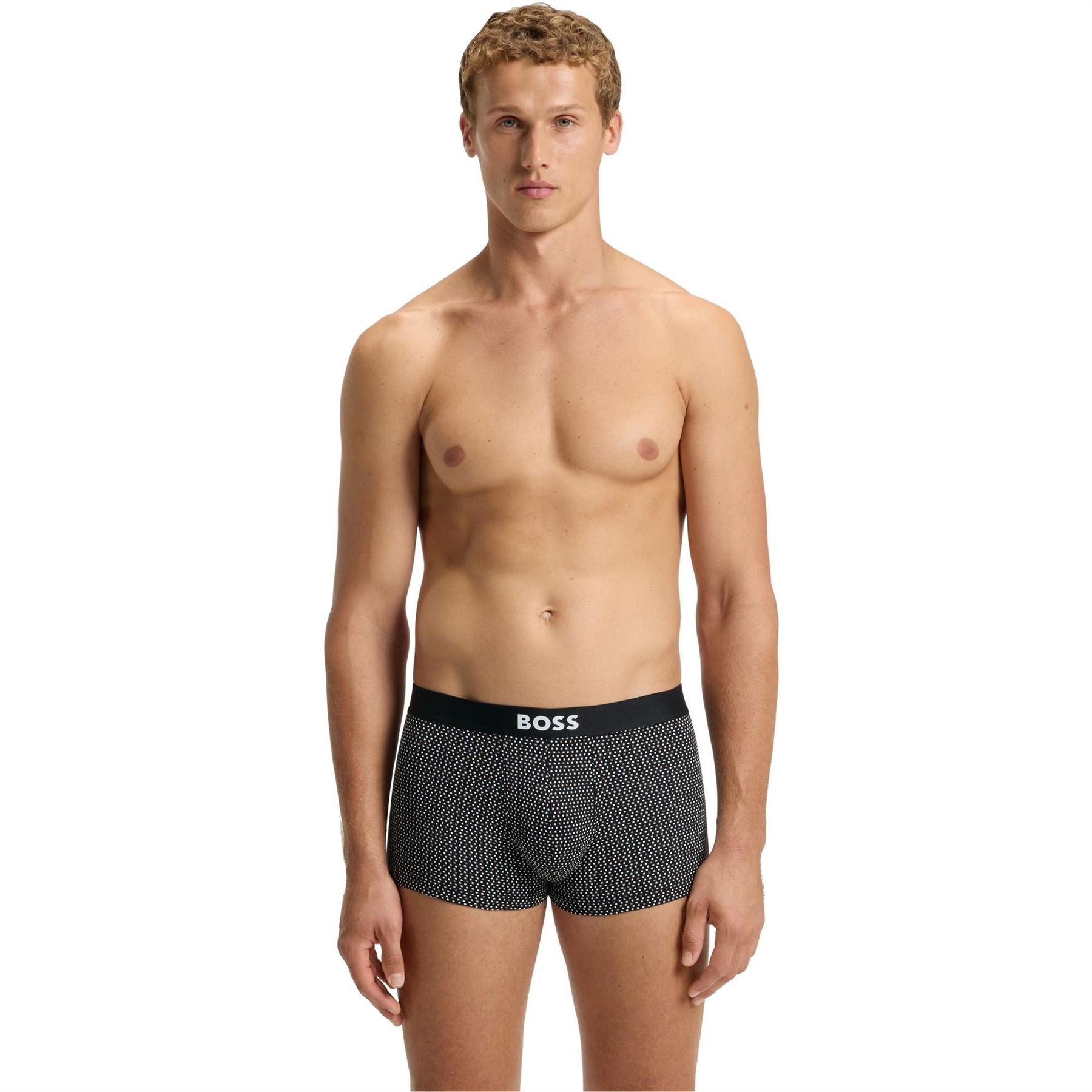 Boss BOSS 3 Pack Boxers with Logo Waistband
