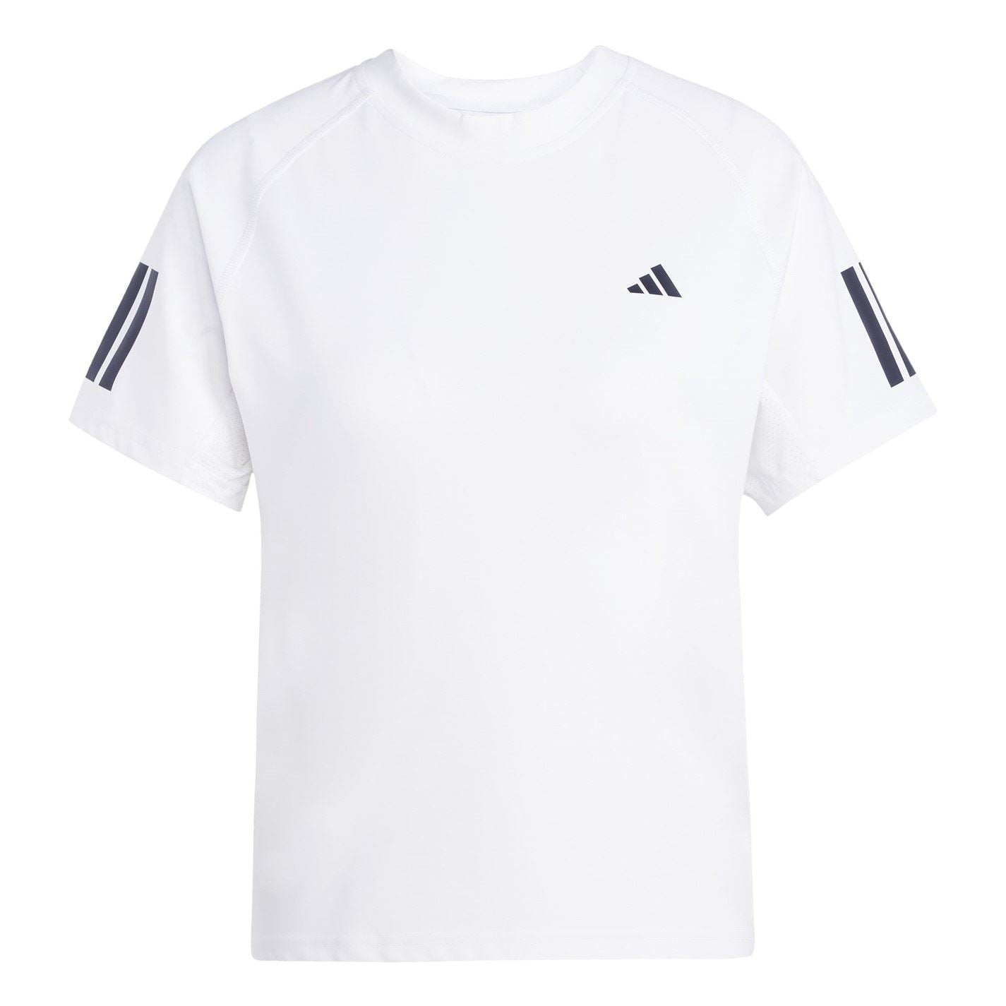 adidas Womens Club 3 Stripes Tennis Climacool T-Shirt