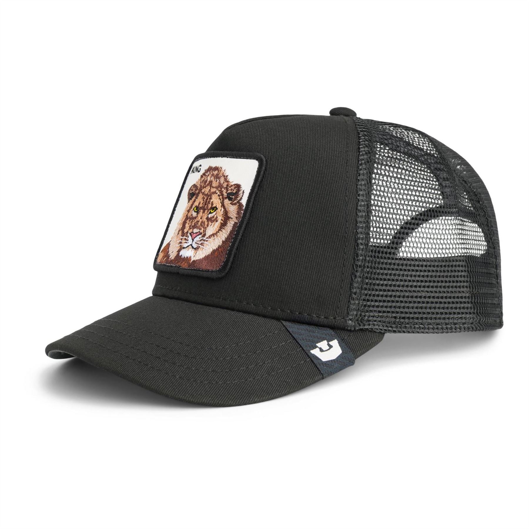 Goorin Bros Adjustable Trucker Cap with Pre-Curved Brim