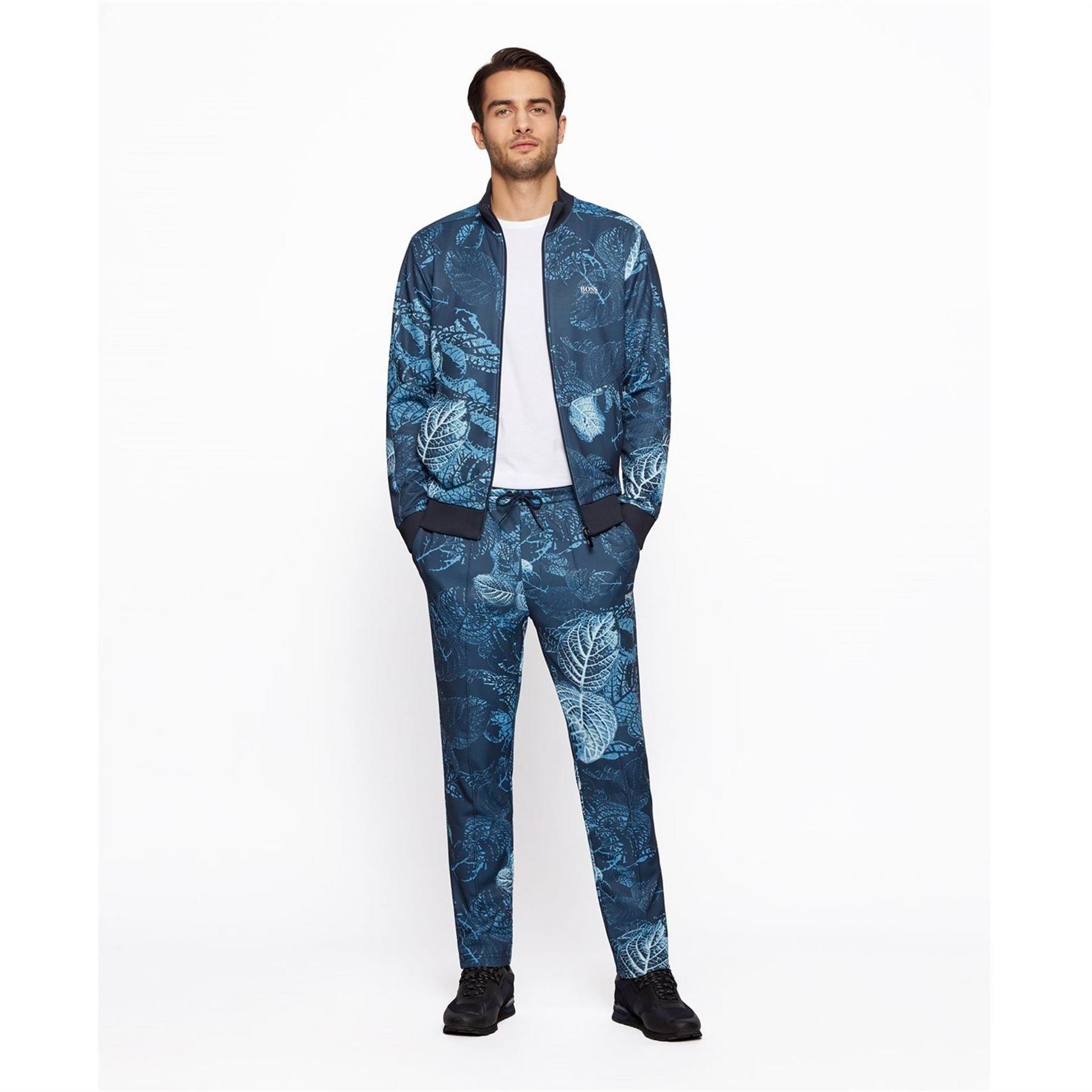 Boss Closed Hem Jersey Jogging Bottoms