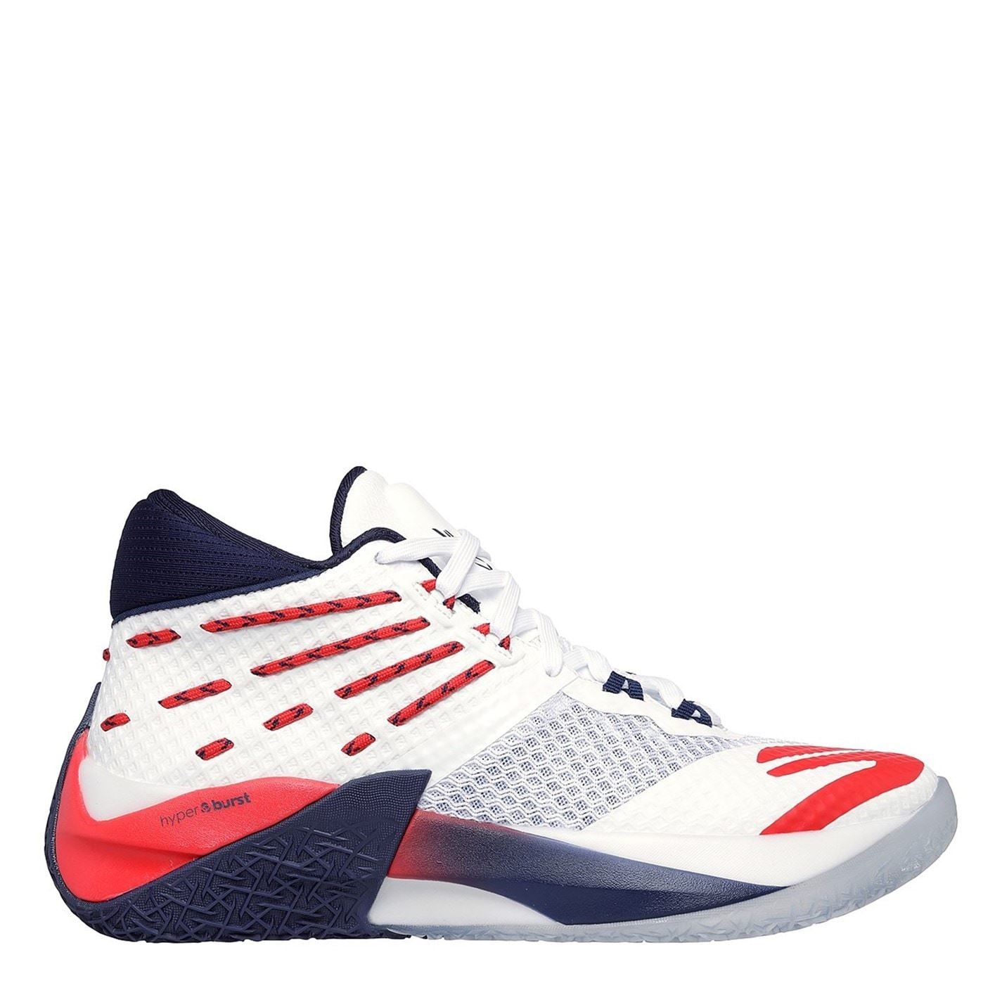 Skechers Breathable Mesh TPU Heel Lock Basketball Trainers