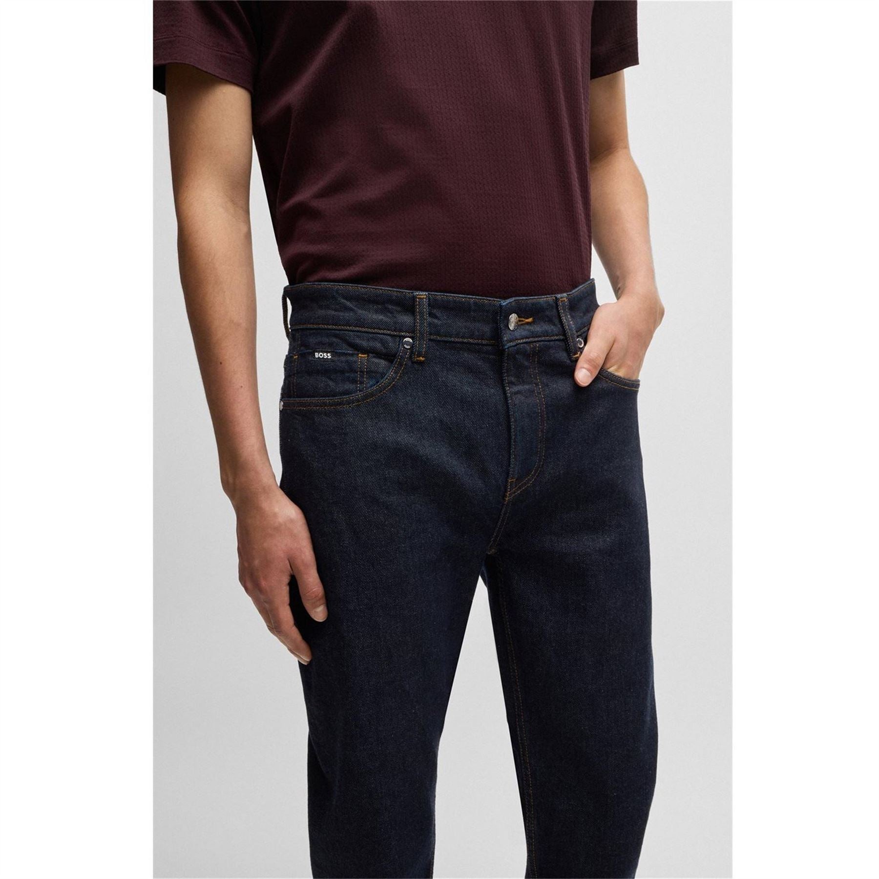 Boss Five Pocket Design Regular Fit Jeans