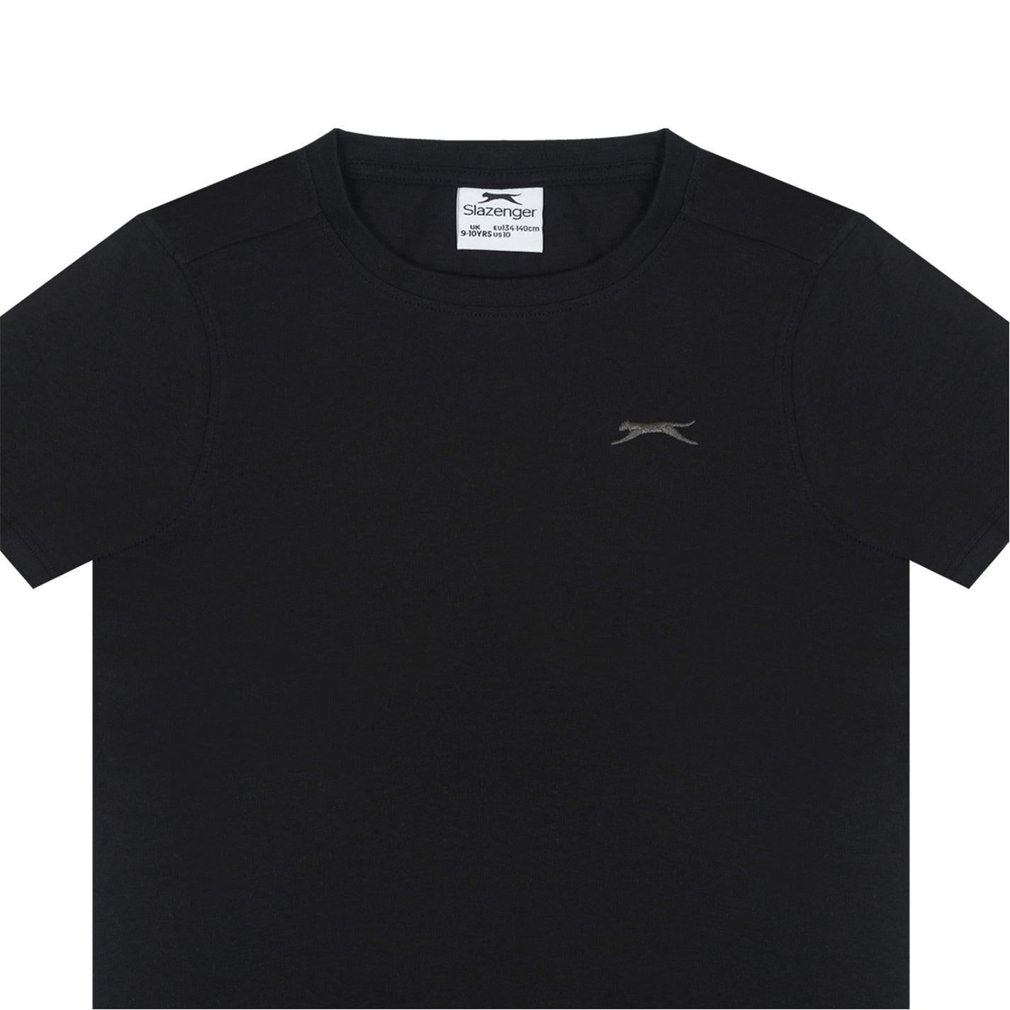 Slazenger Junior Boys Plain Tee Shirt
