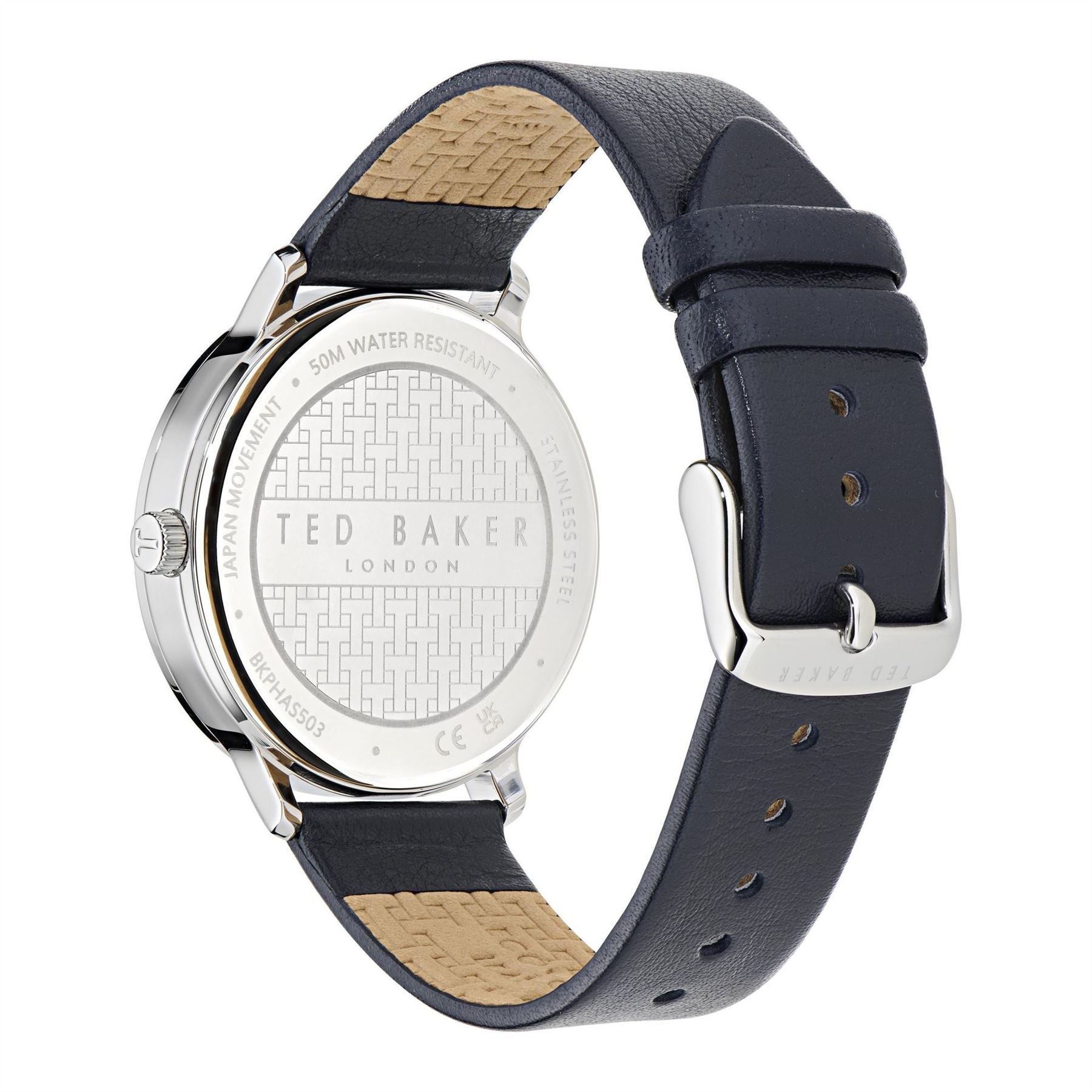 Ted Baker Dress Analogue Leather Strap Watch
