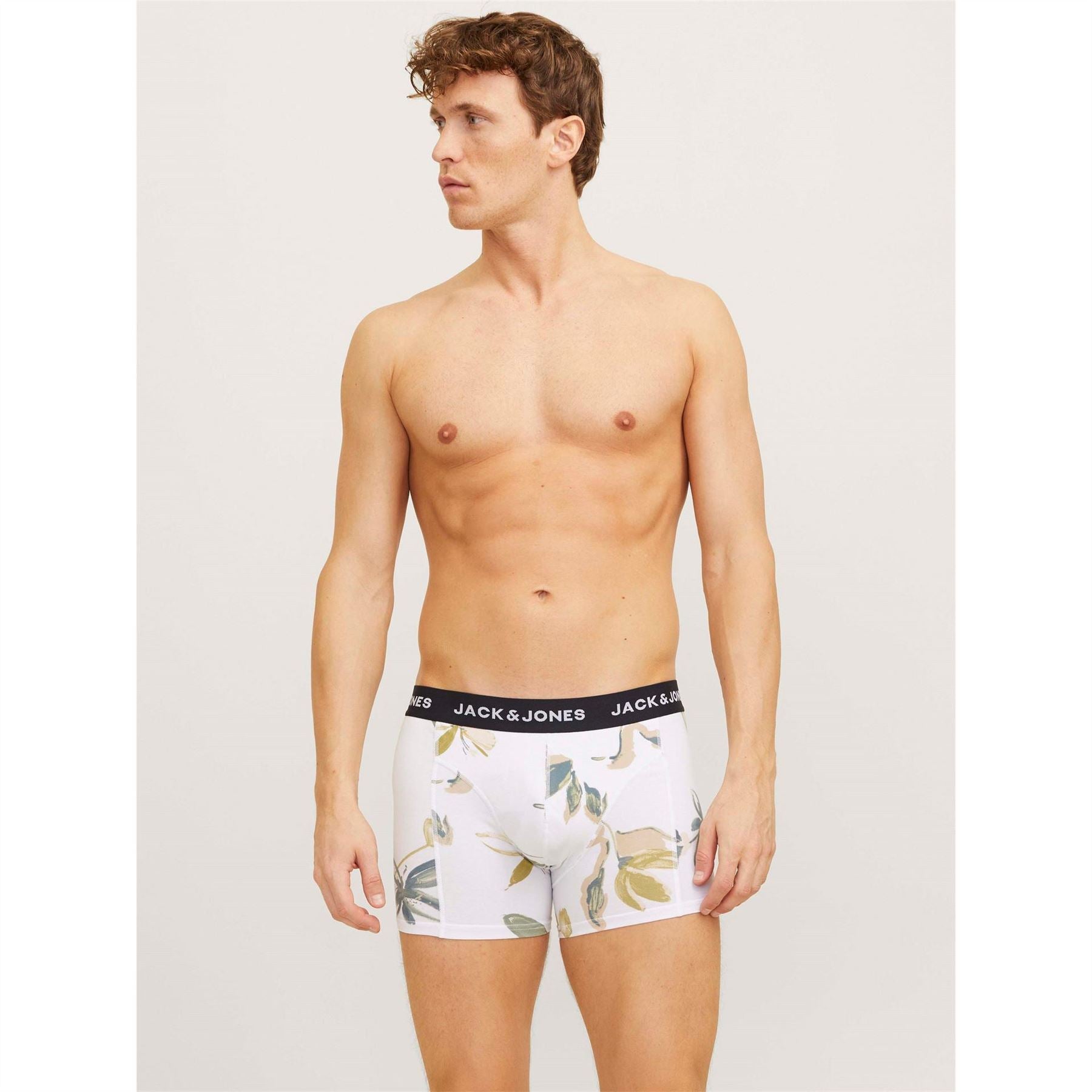 Jack and Jones Abstract 3 Pack Boxers