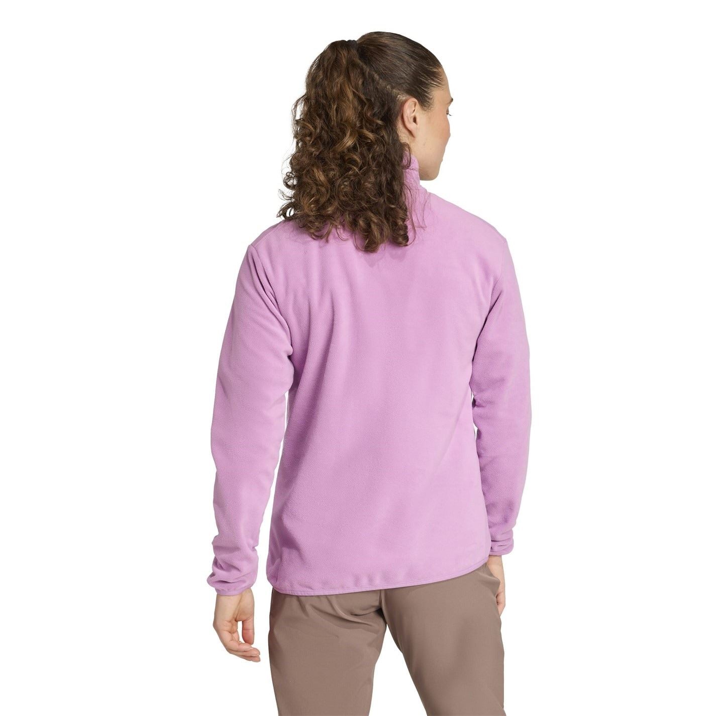 adidas Womens Multi Essentials Half Zip Fleece Jacket