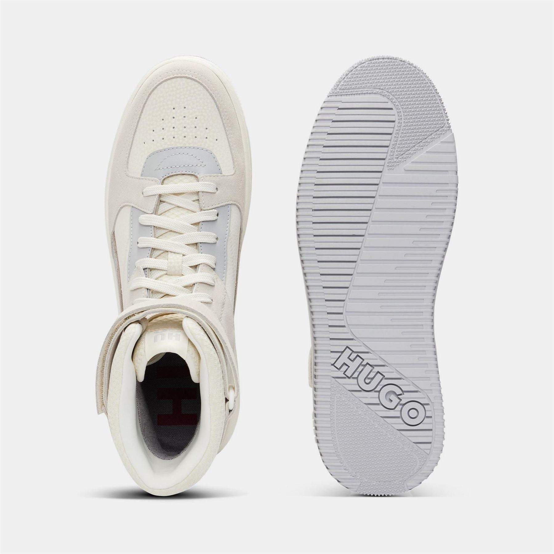 Hugo Kilian Hito High Top Lace Up Sneakers