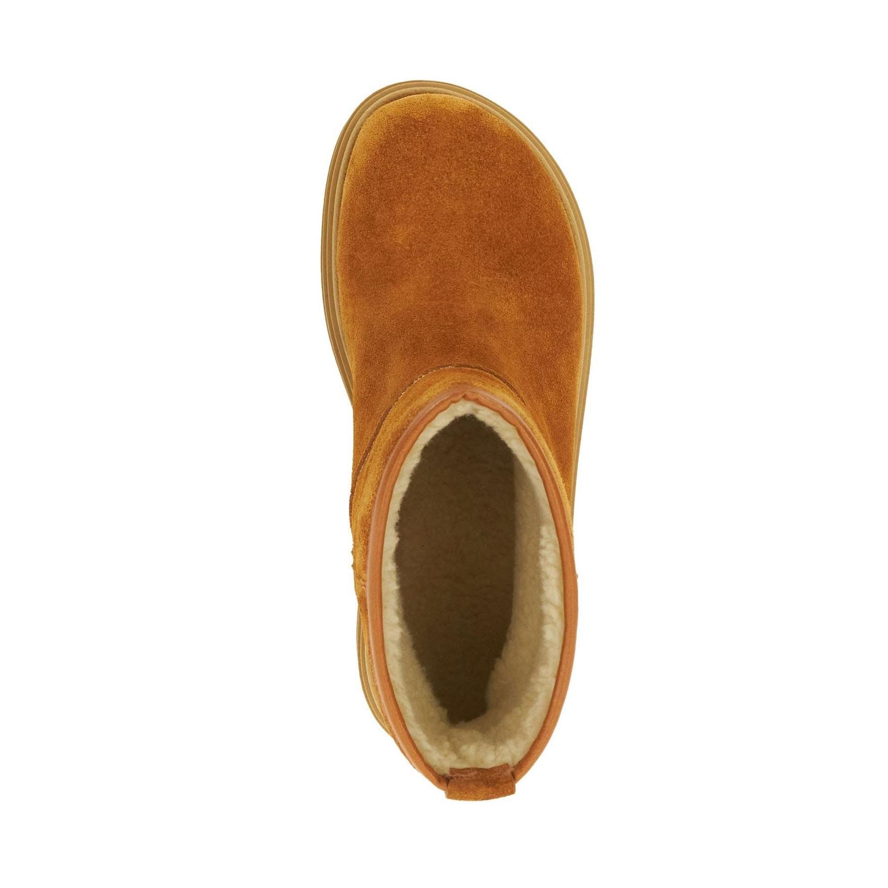 Dune London Podsey Faux Shearling Lined Platform Boots