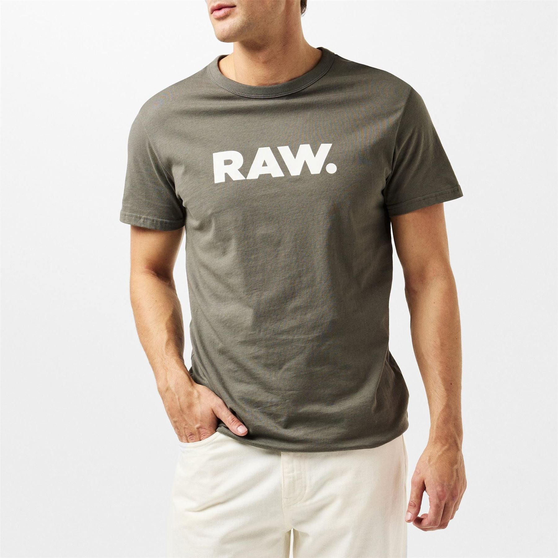 G Star Holorn Lettering Regular Fit T-Shirt