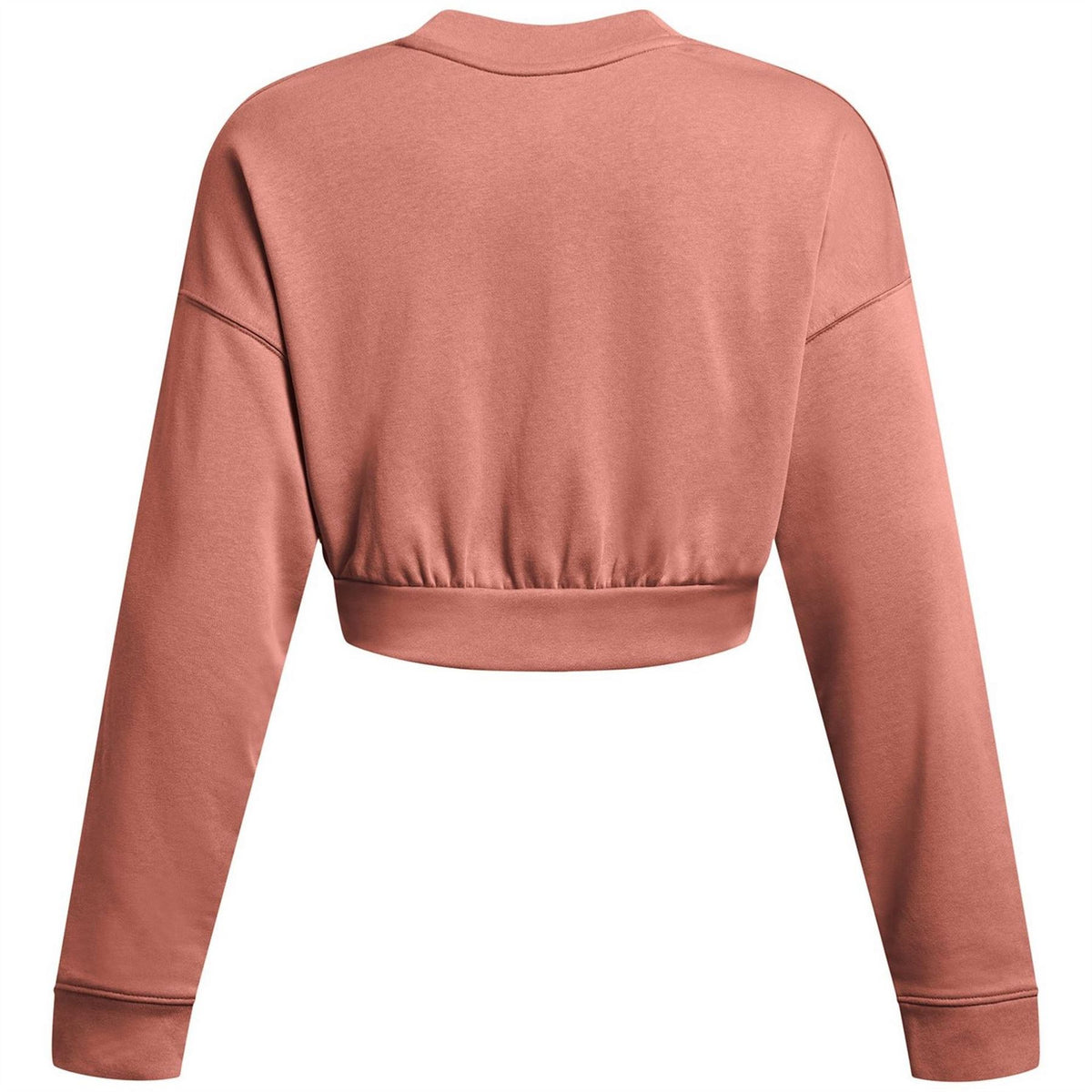 Under Armour Rival Cropped Terry Logo Print Sweatshirt