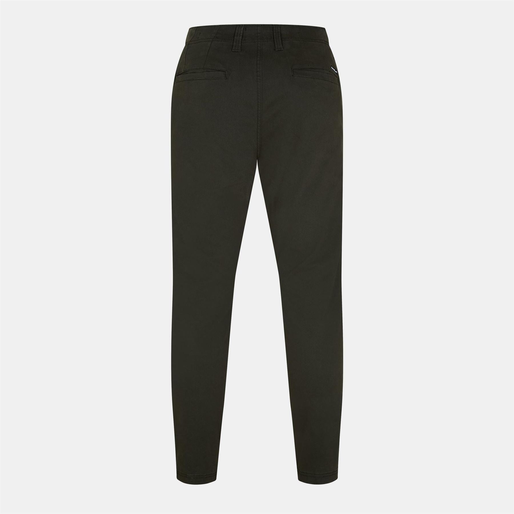 Threadbare Cast Solid Patterned Slim Trousers
