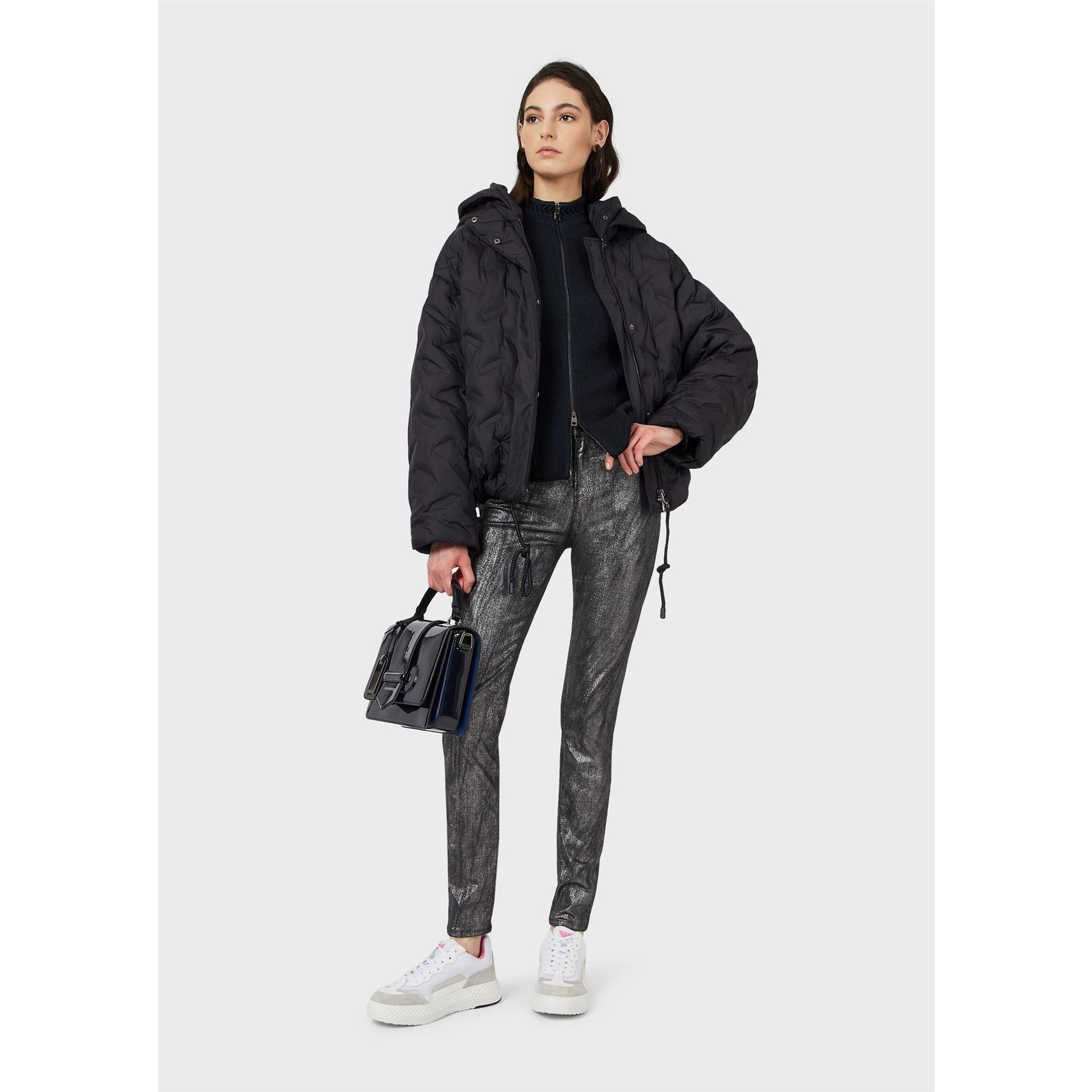 Emporio Armani Stretch Five Pocket Skinny Jeans