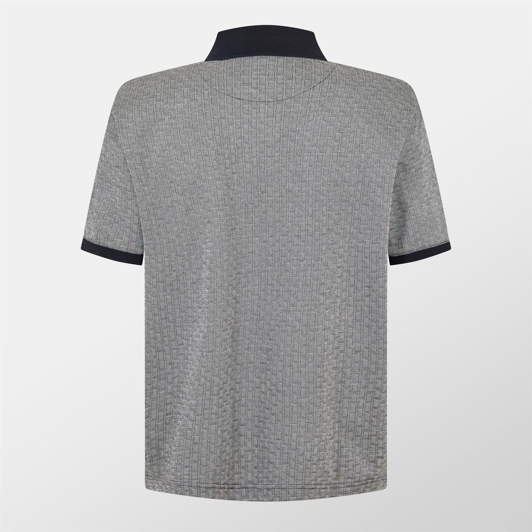 Ted Baker Auguso Jacquard Short Sleeve Polo Shirt