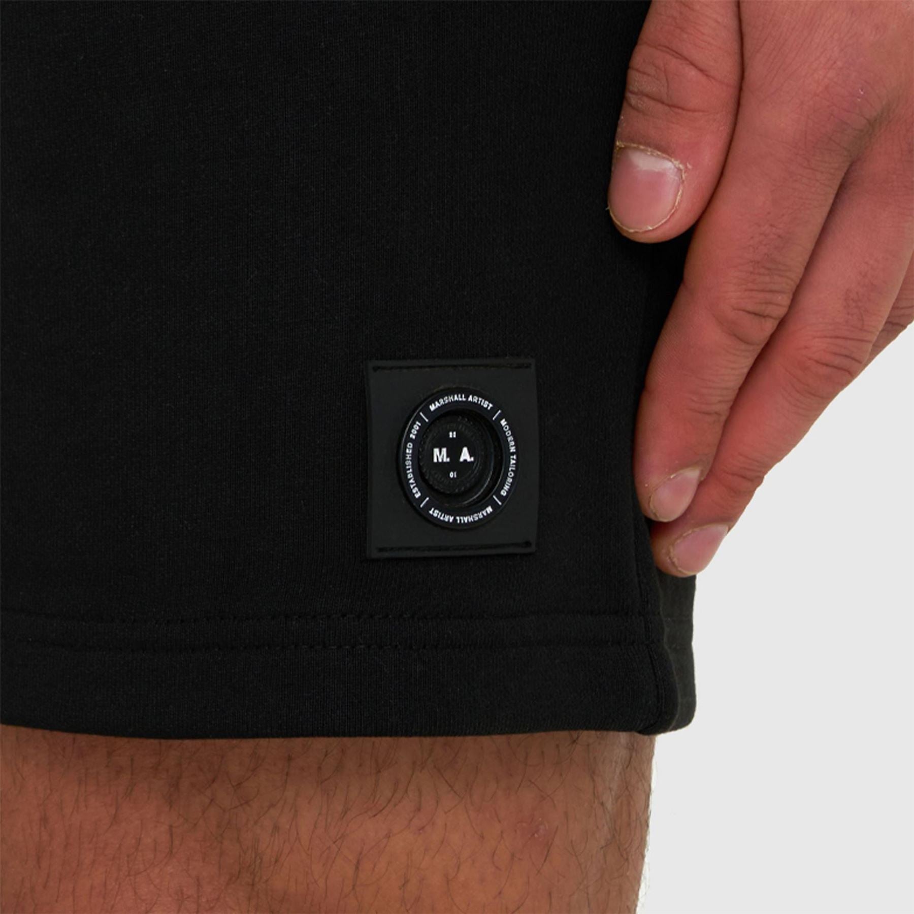 Marshall Artist Drawstring Logo Patch Chino Shorts