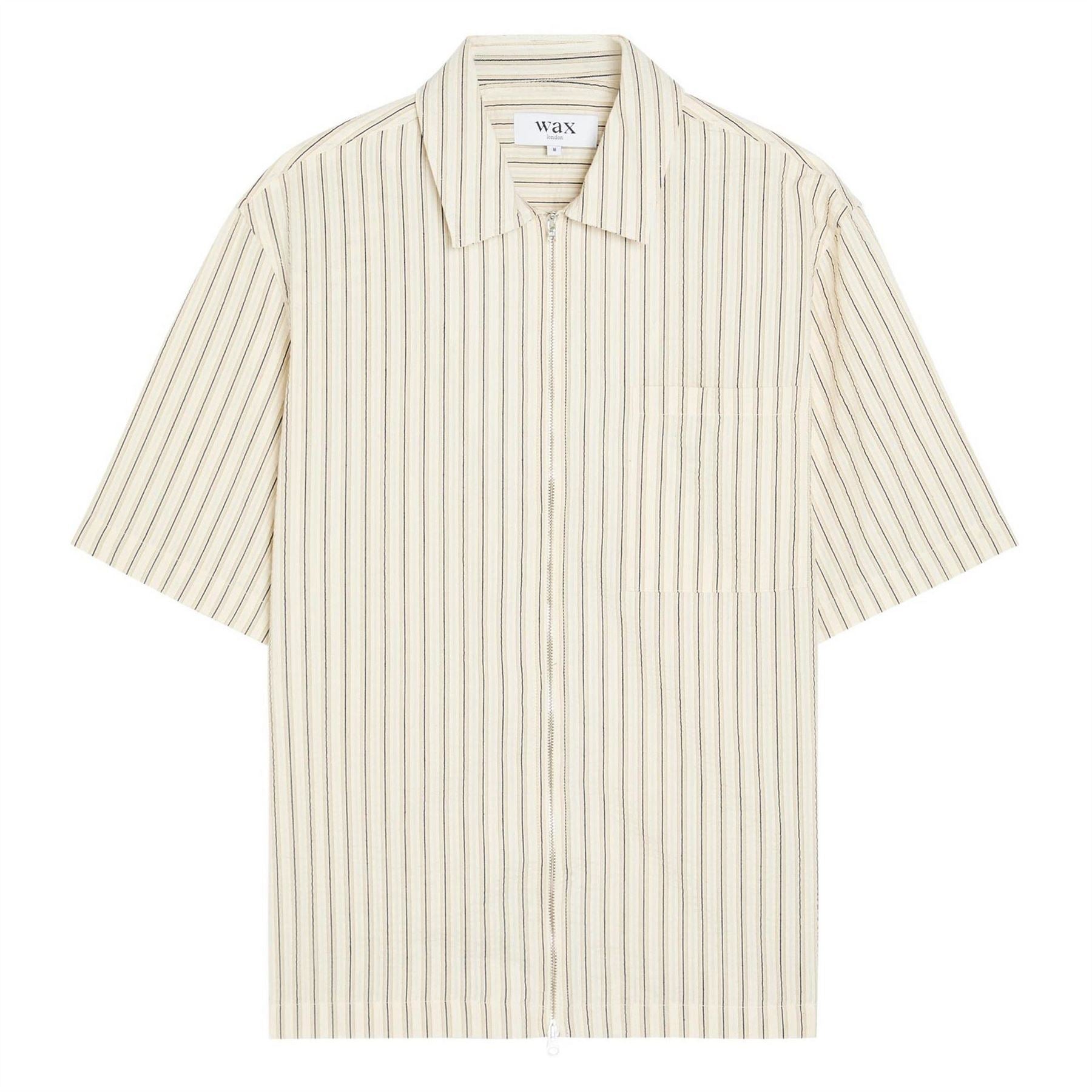 Wax London Sears Zip Shrt ss