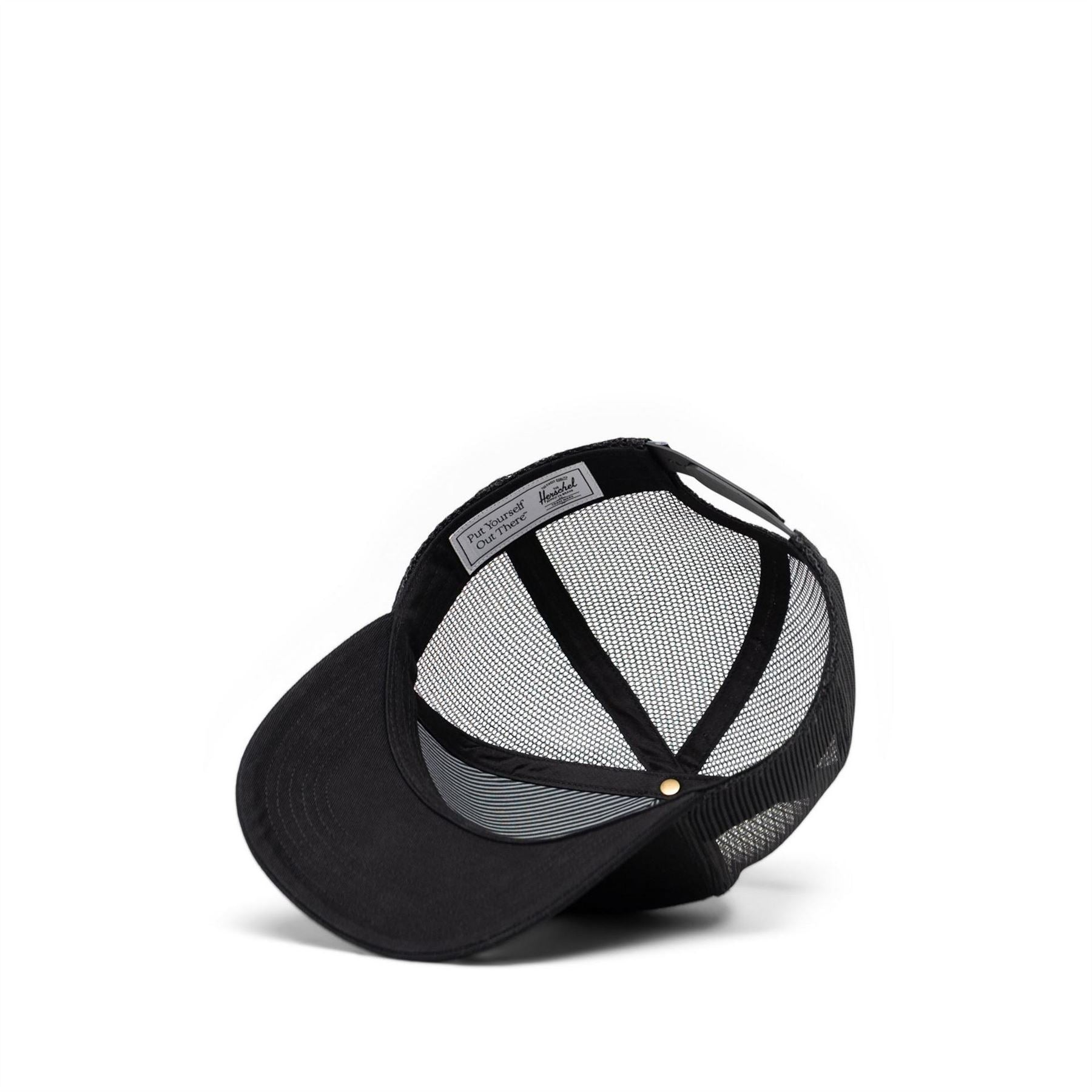 Herschel Supply Co Box Print Curved Brim Trucker Cap