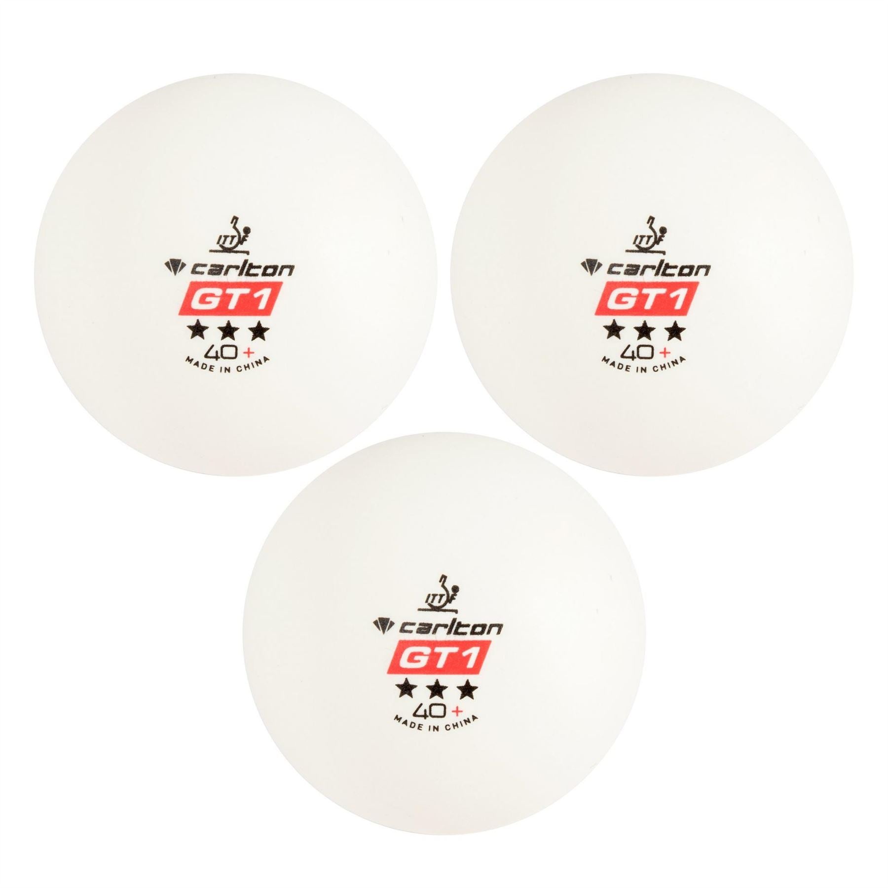 Carlton  3pk Table Tennis Balls Adults