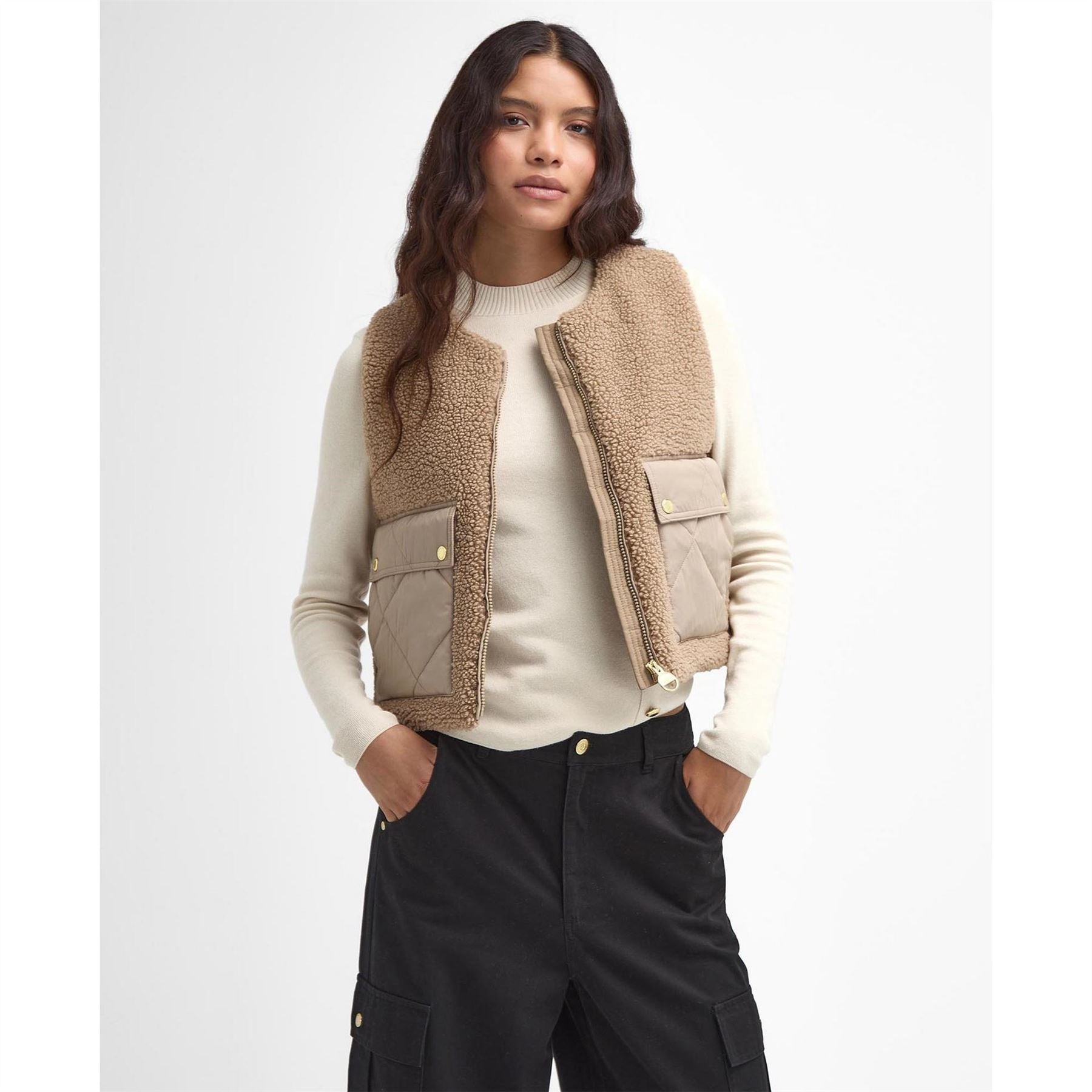 Barbour International Nyberg Fleece Sleeveless Gilet