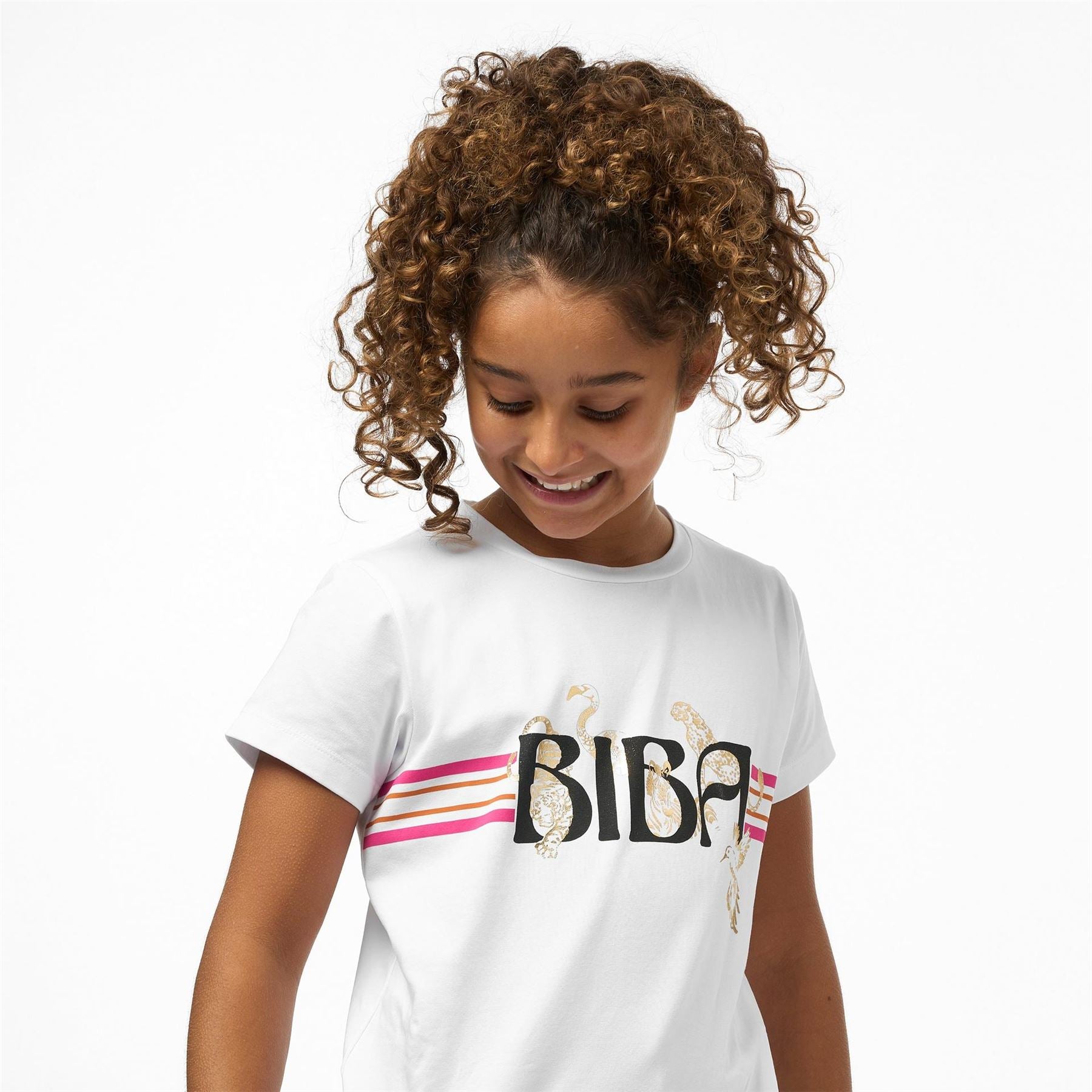 Biba Girls Logo T-Shirt