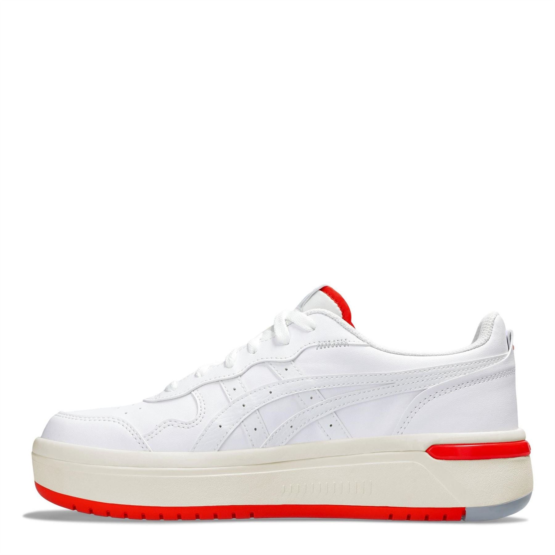 Asics Leather Lace Up Chunky Trainers