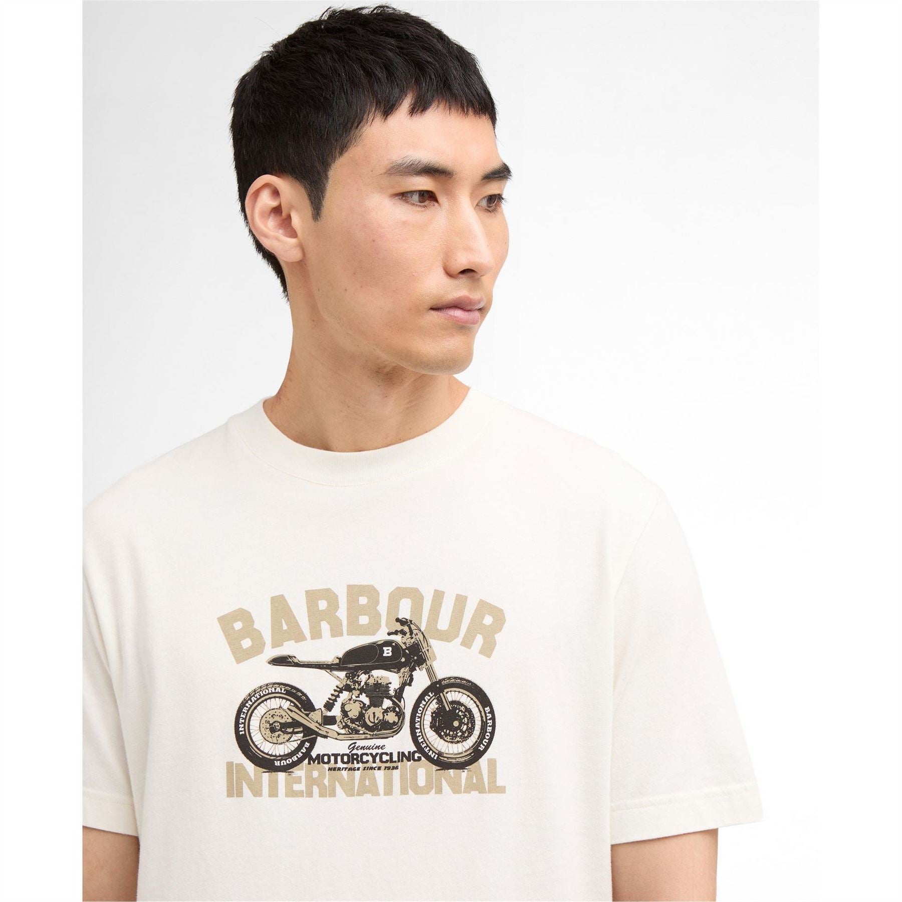 Barbour International Shifter Graphic Print T-Shirt