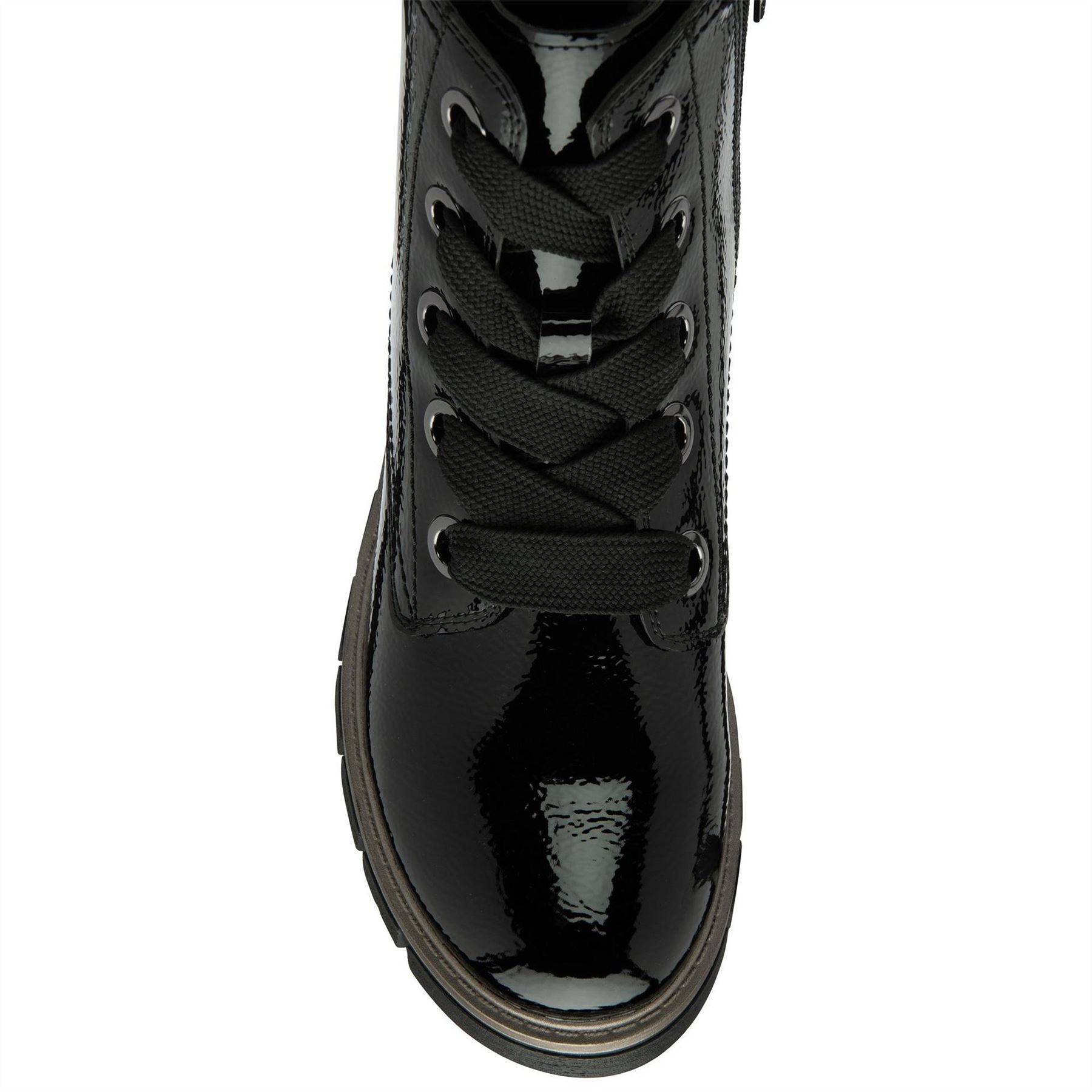 Lotus Shoes Jojo Combat Boots with Lace-Up Closure