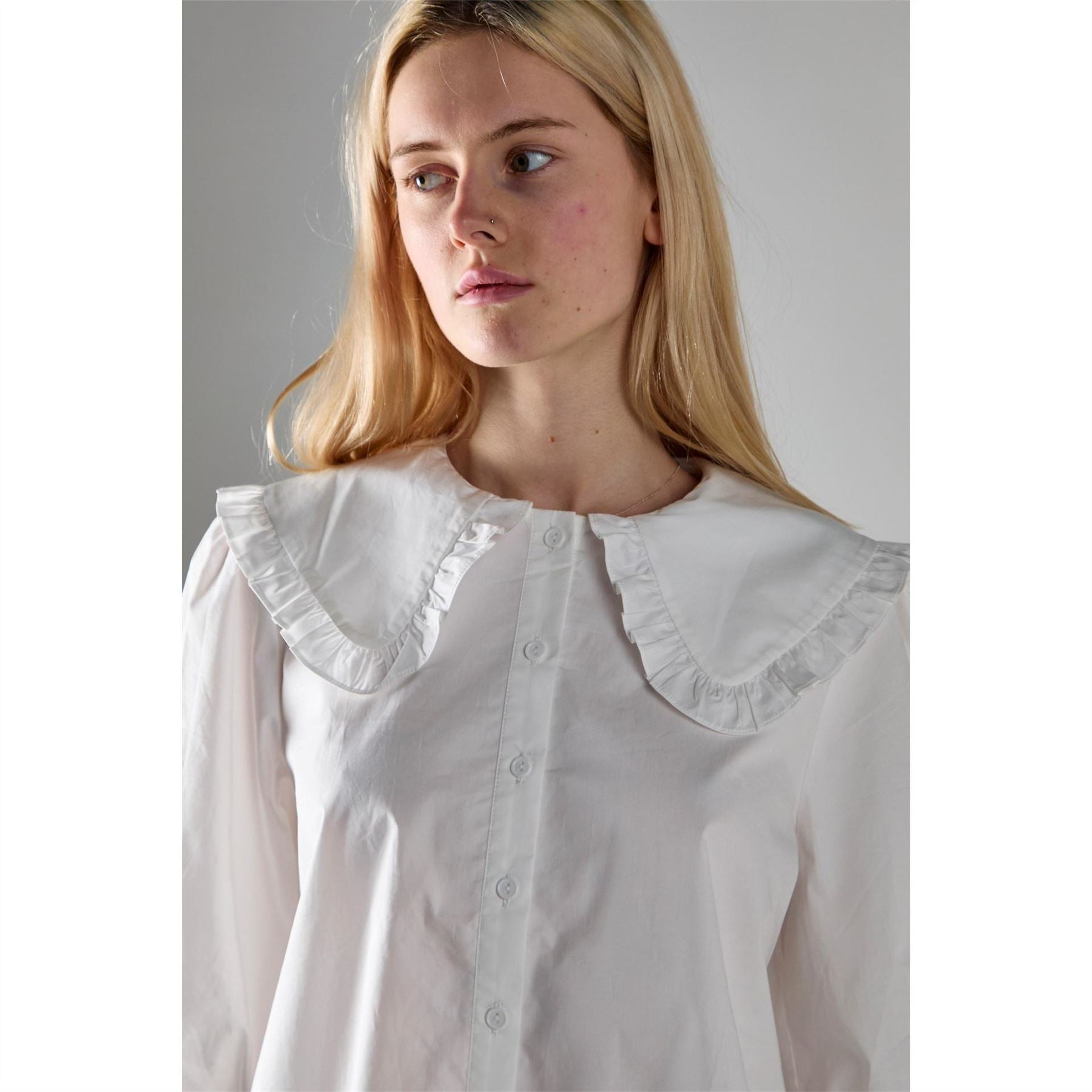 Glamorous Statement Collar Blouse