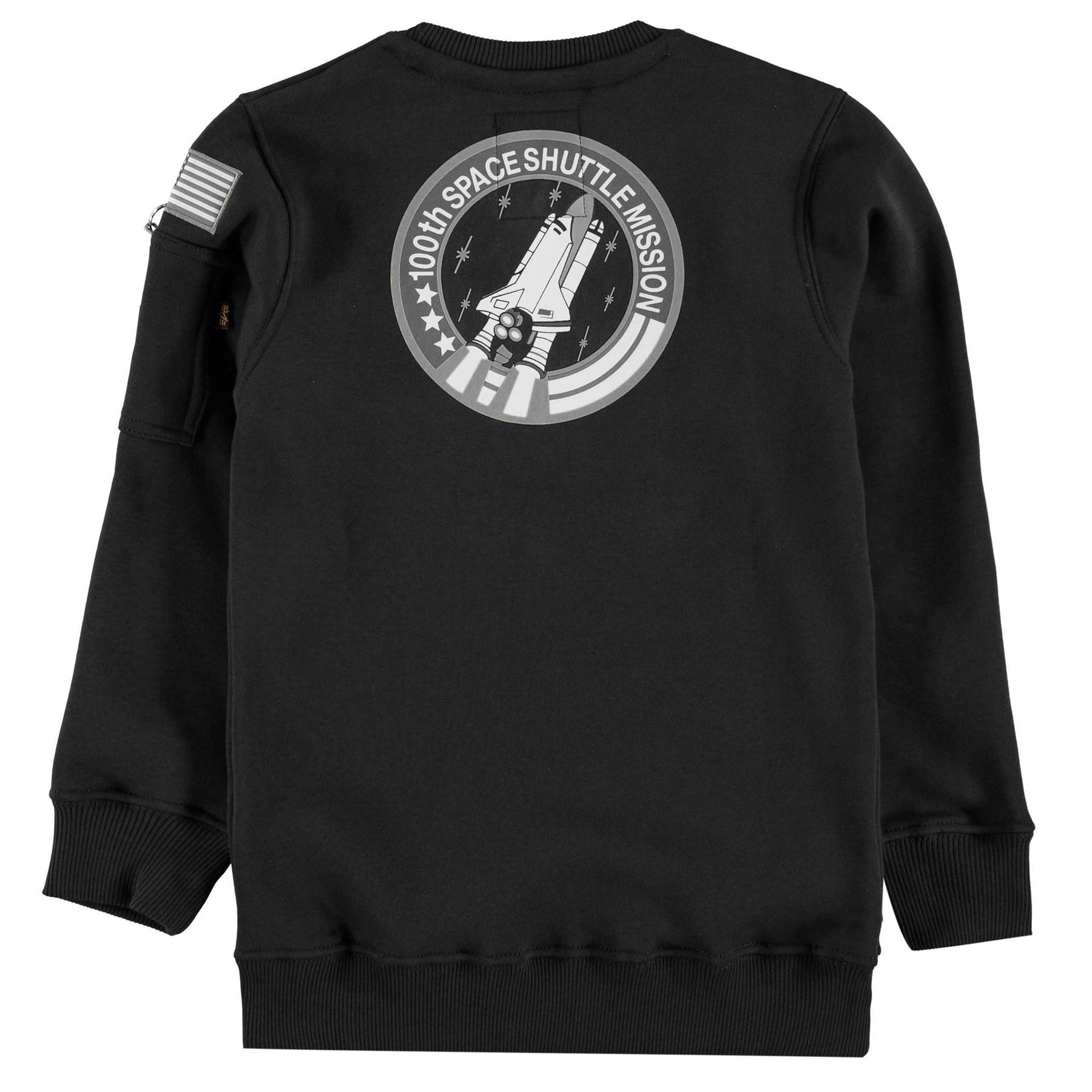 Alpha Industries Nasa Badge Crew Neck Sweater