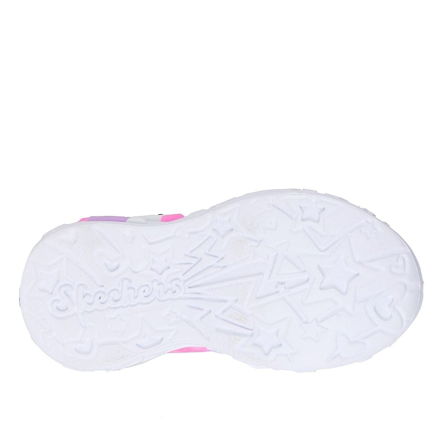 Skechers Lighted Unicorn Gore  And  Strap W Mult Light Up Trainers Girls