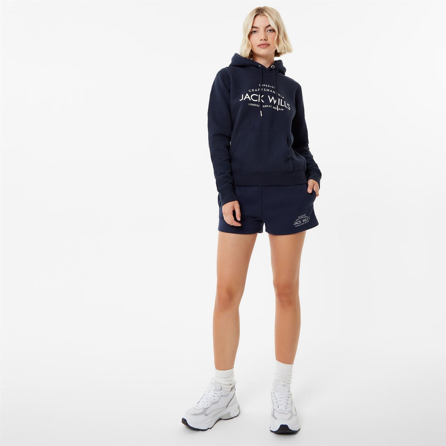 Jack Wills Bea Logo Sweat Shorts