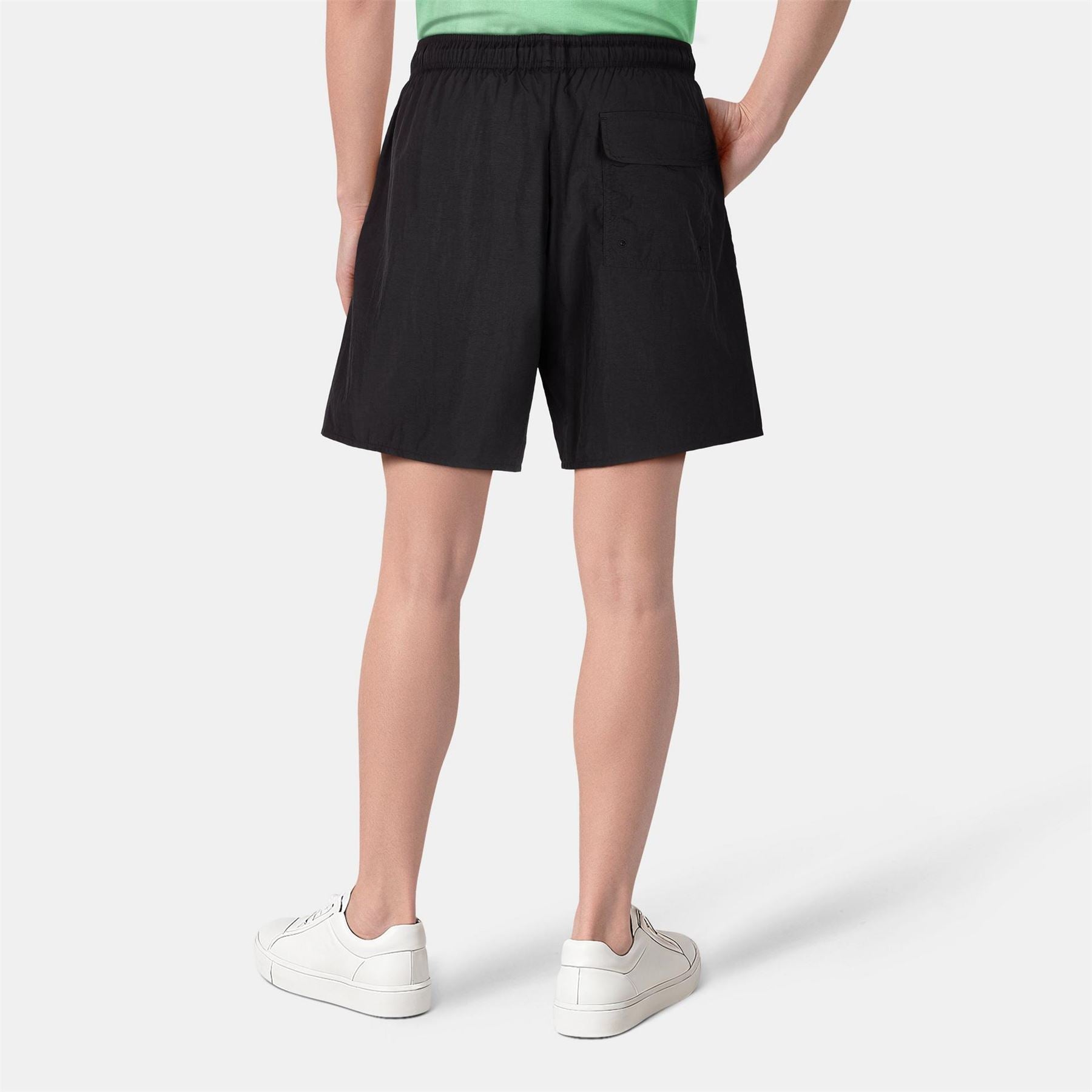 Lyle and Scott Plain Swimming Logo Print Shorts