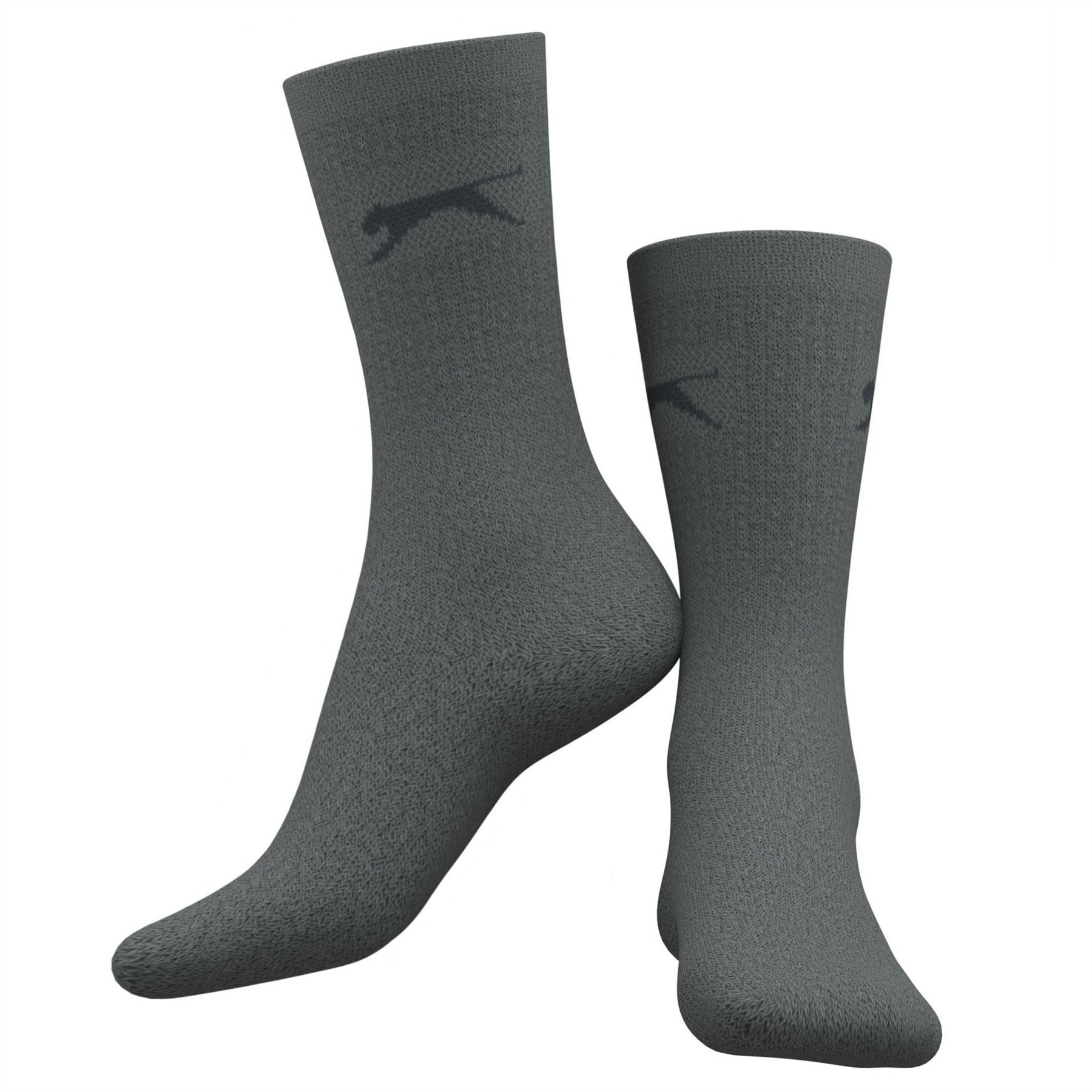 Slazenger Pack Crew Socks Mens Size 7 11