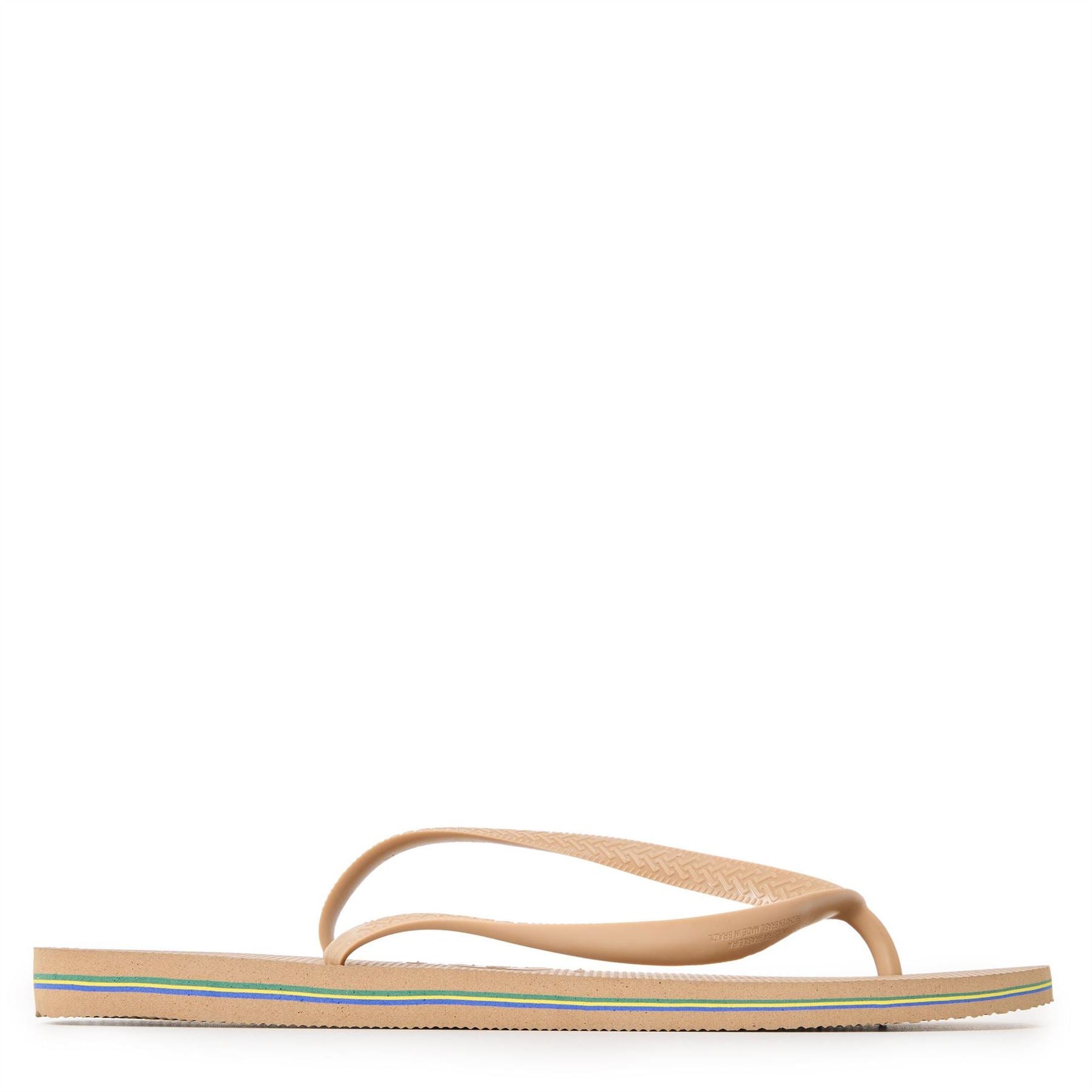 Havaianas Mens Hav. Brasil Logo Rose Gold 45 46 Flip Flops
