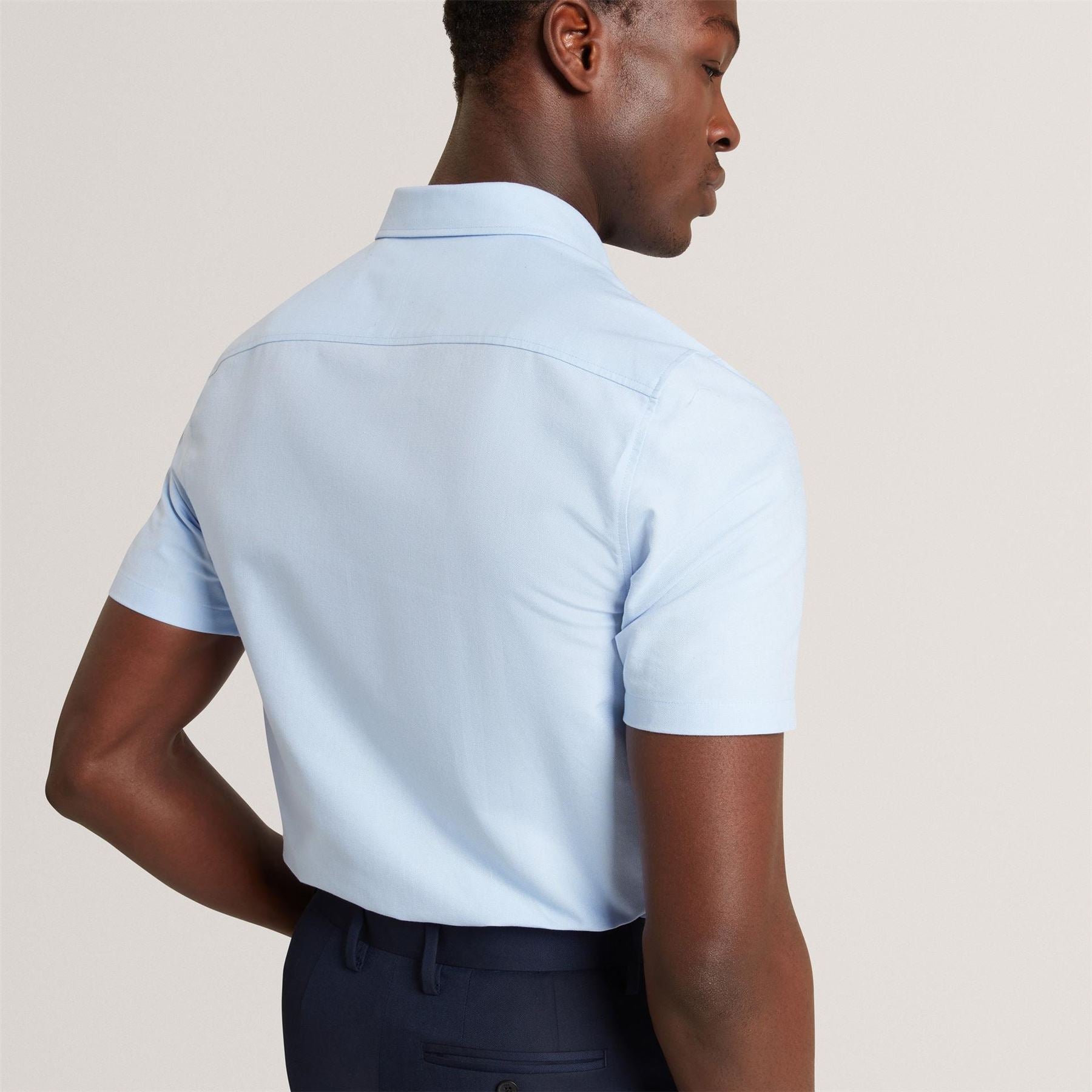 Ted Baker Baker Ss Reg Fit Oxford Shirt