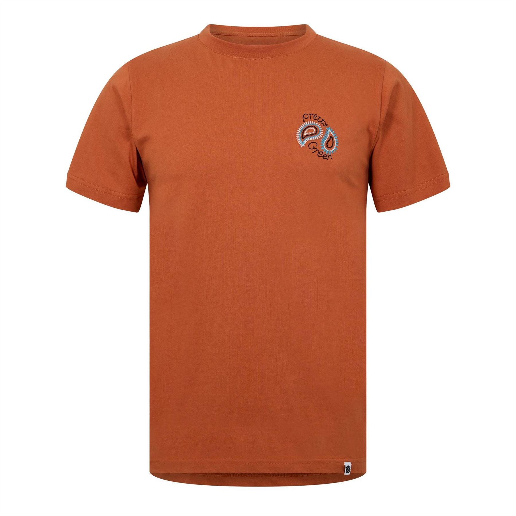 Pretty Green Wonderwall Paismt Regular Fit T-Shirt