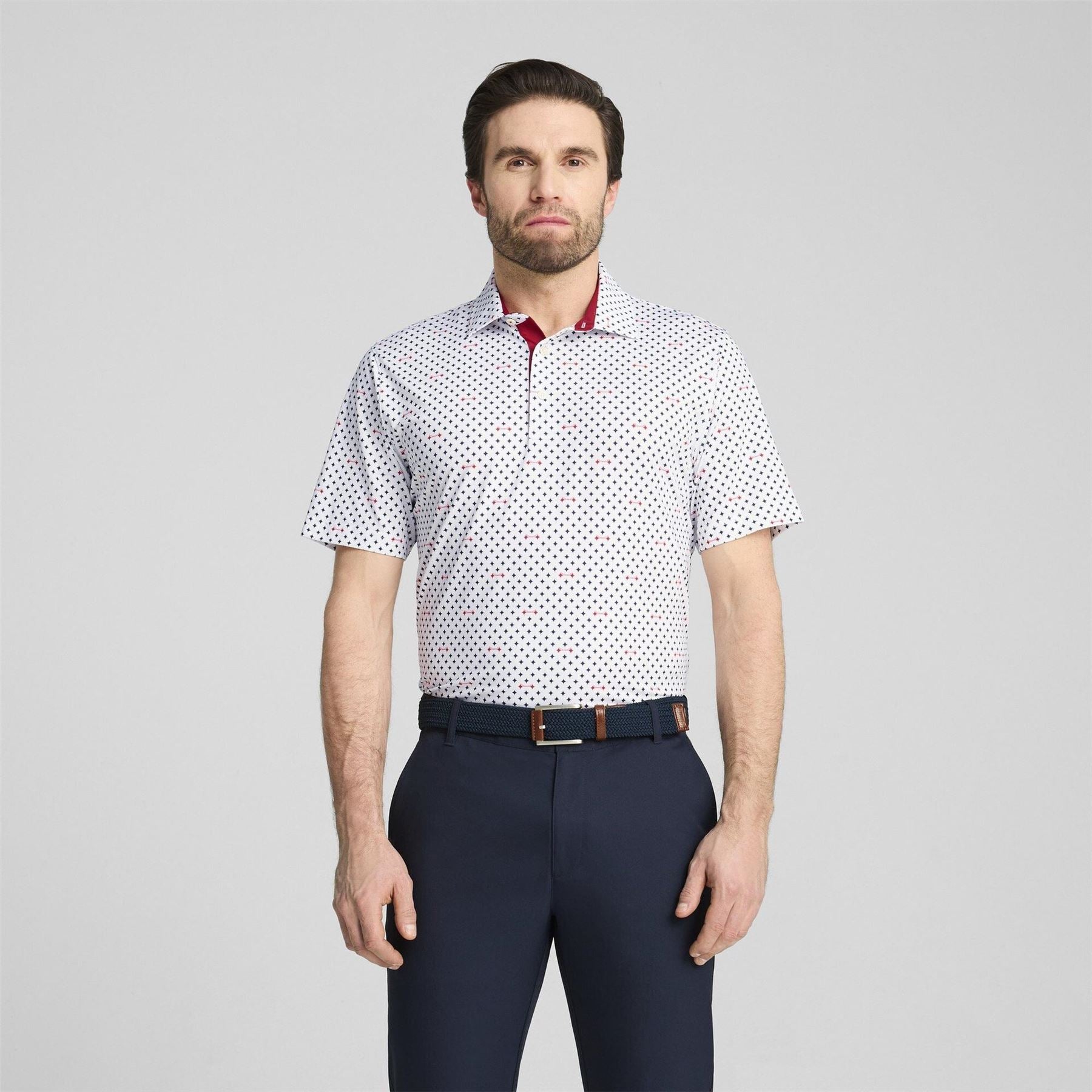 Puma Burgh Polo Short Sleeve Performance Polo Shirt