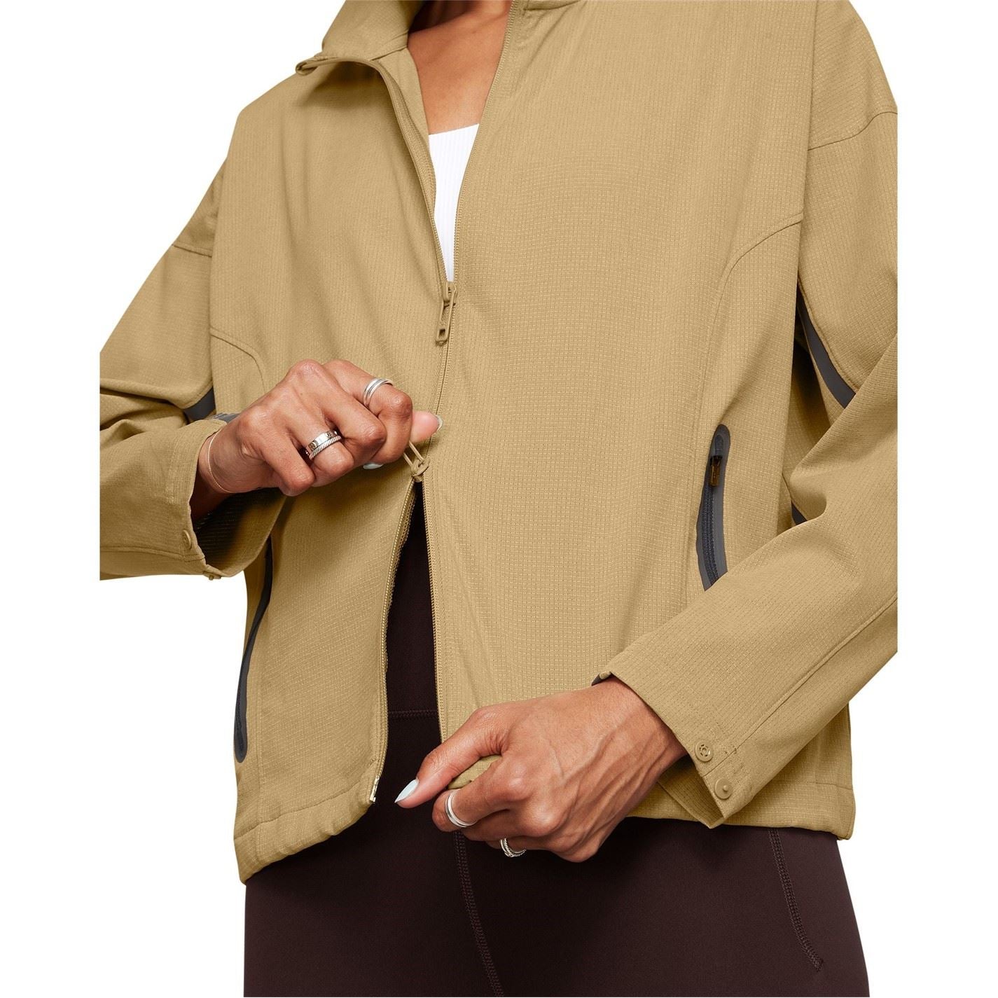 Under Armour Womens Armour Unstoppable Vented Jacket Tracksuit Top