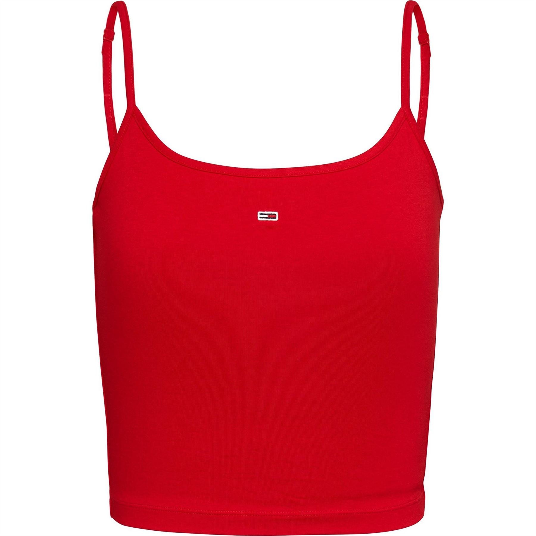 Tommy Jeans Cropped Essential Strap Cami Top